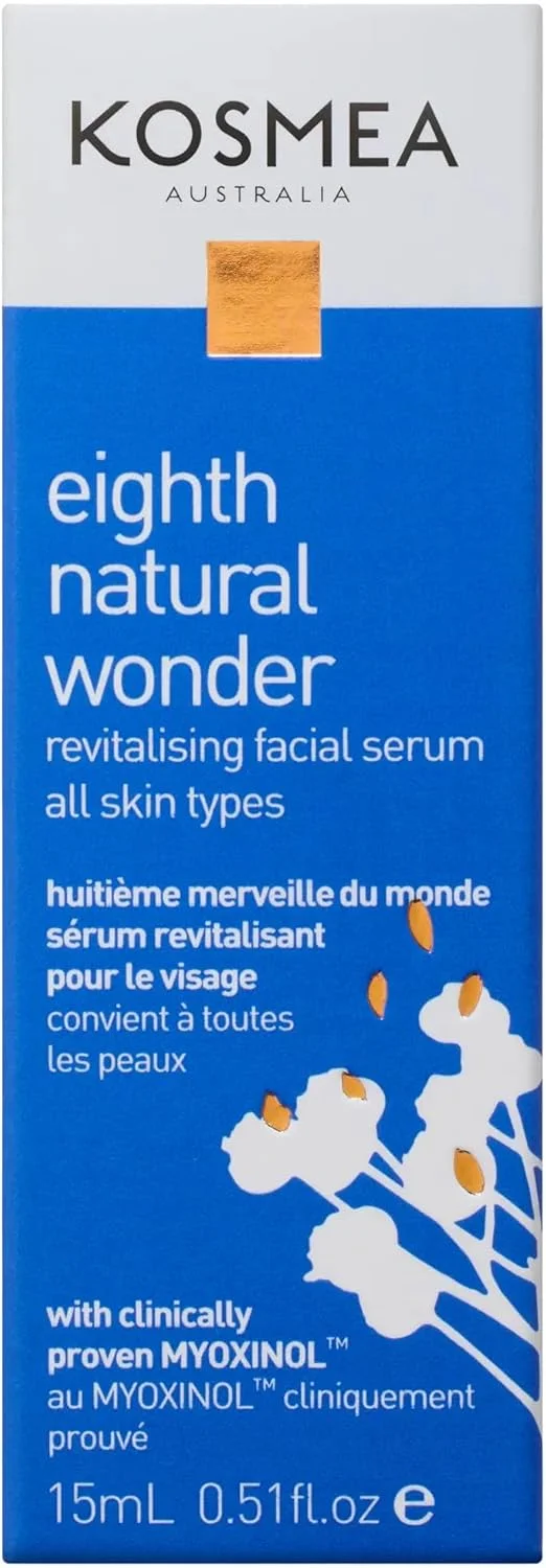 سرم صورت هشتمین عجایب طبیعی Kosmea - بهترین سرم ضد پیری برای صورت و پوست - حاوی Myoxinal مشتق شده از دانه های هیبیسکوس و روغن گل رز ارگانیک تایید شده و موارد دیگر 15 میلی لیتر سرم صورت هشتمین عجایب طبیعی Kosmea - بهترین سرم ضد پیری برای صورت و پوست - حاوی Myoxinal مشتق شده از دانه های هیبیسکوس و روغن گل رز ارگانیک تایید شده و موارد دیگر 15 میلی لیتر