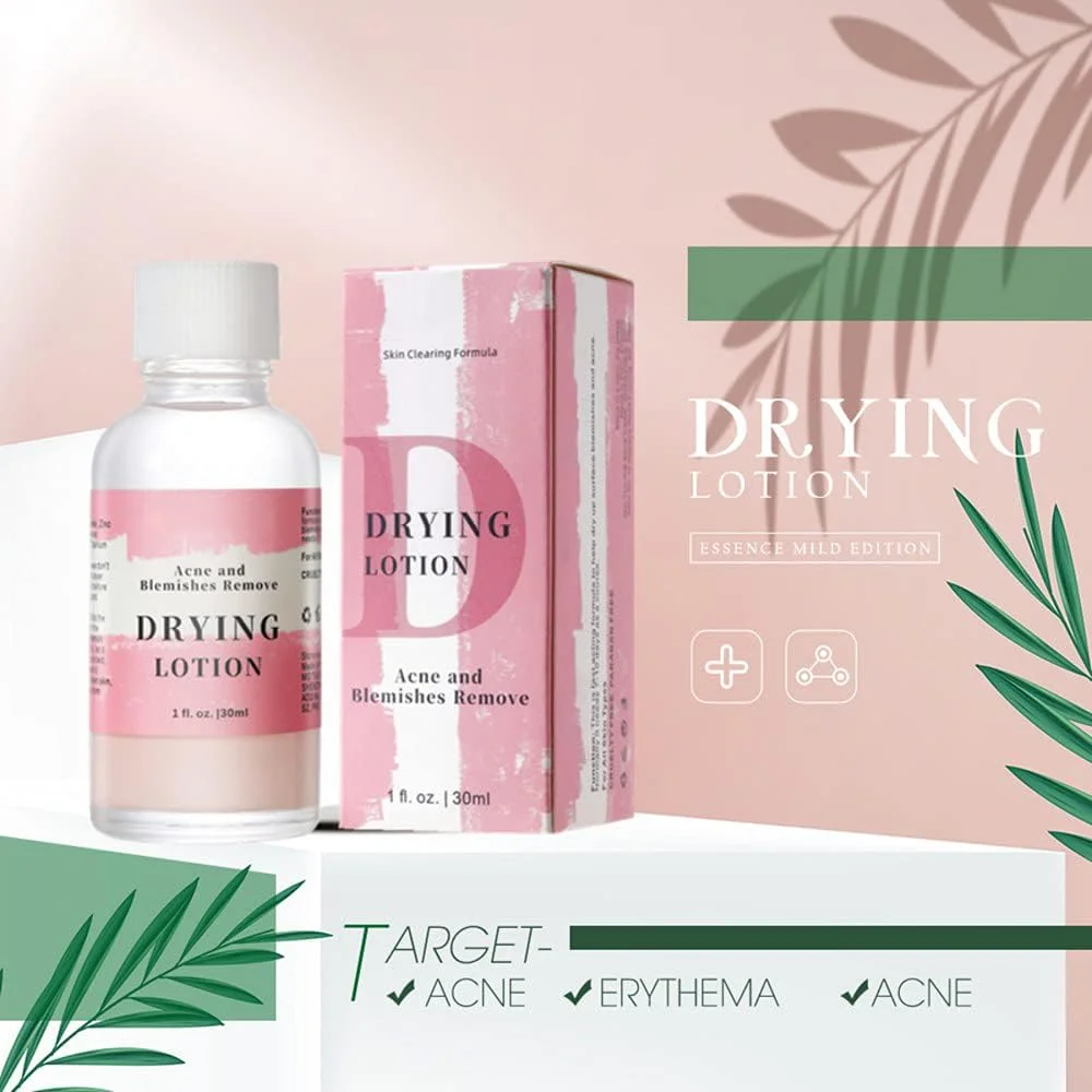 کرم درمان صورت، لوسیون خشک کننده موثر، سرم ضد جوش، از بین برنده آلودگی، چربی، جوش و لک