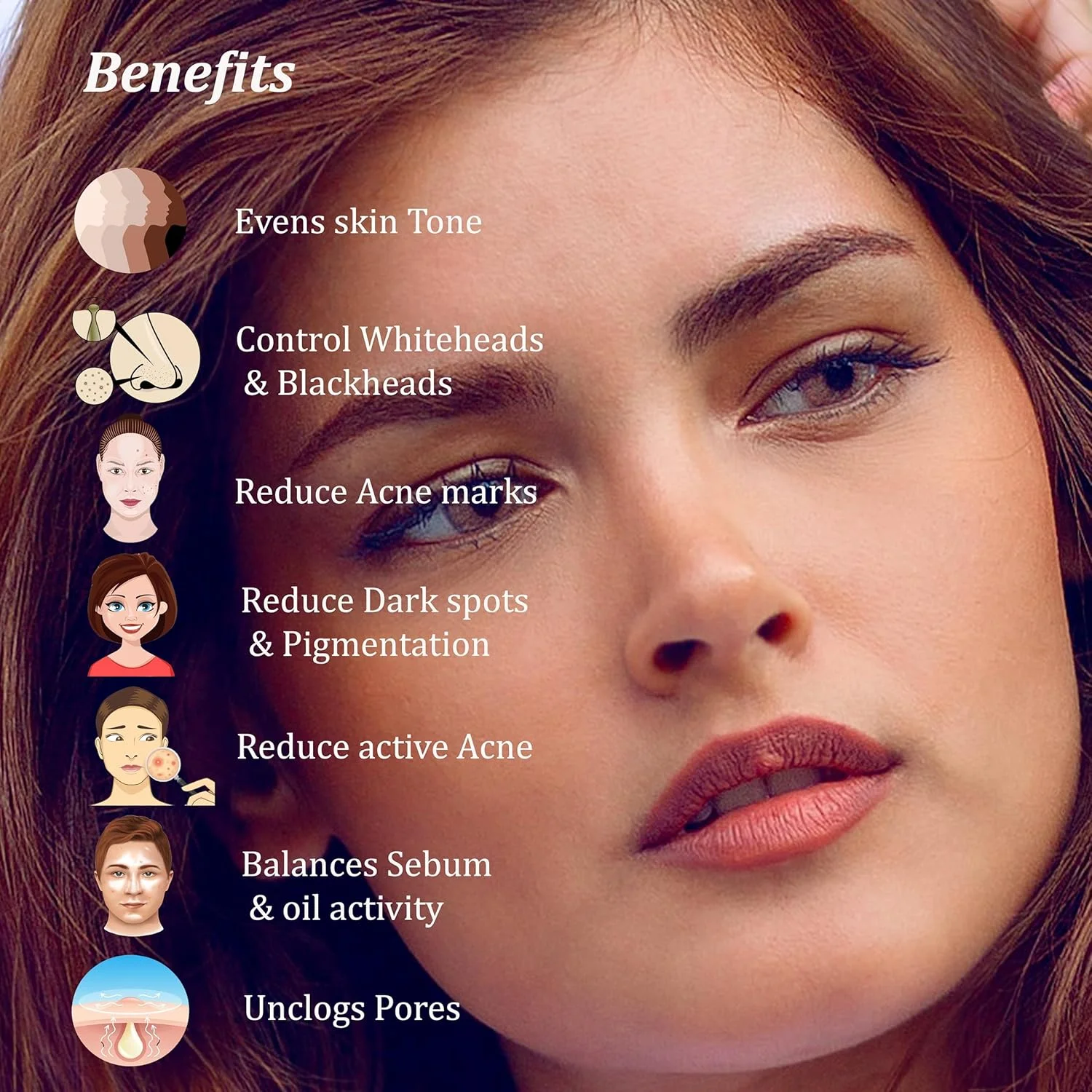 سرم صورت ضد جوش ClearCut حاوی سالیسیلیک اسید 2%، آزلائیک اسید 10% و نیاسینامید 5% برای کاهش جوش و آکنه، 30 میلی لیتر