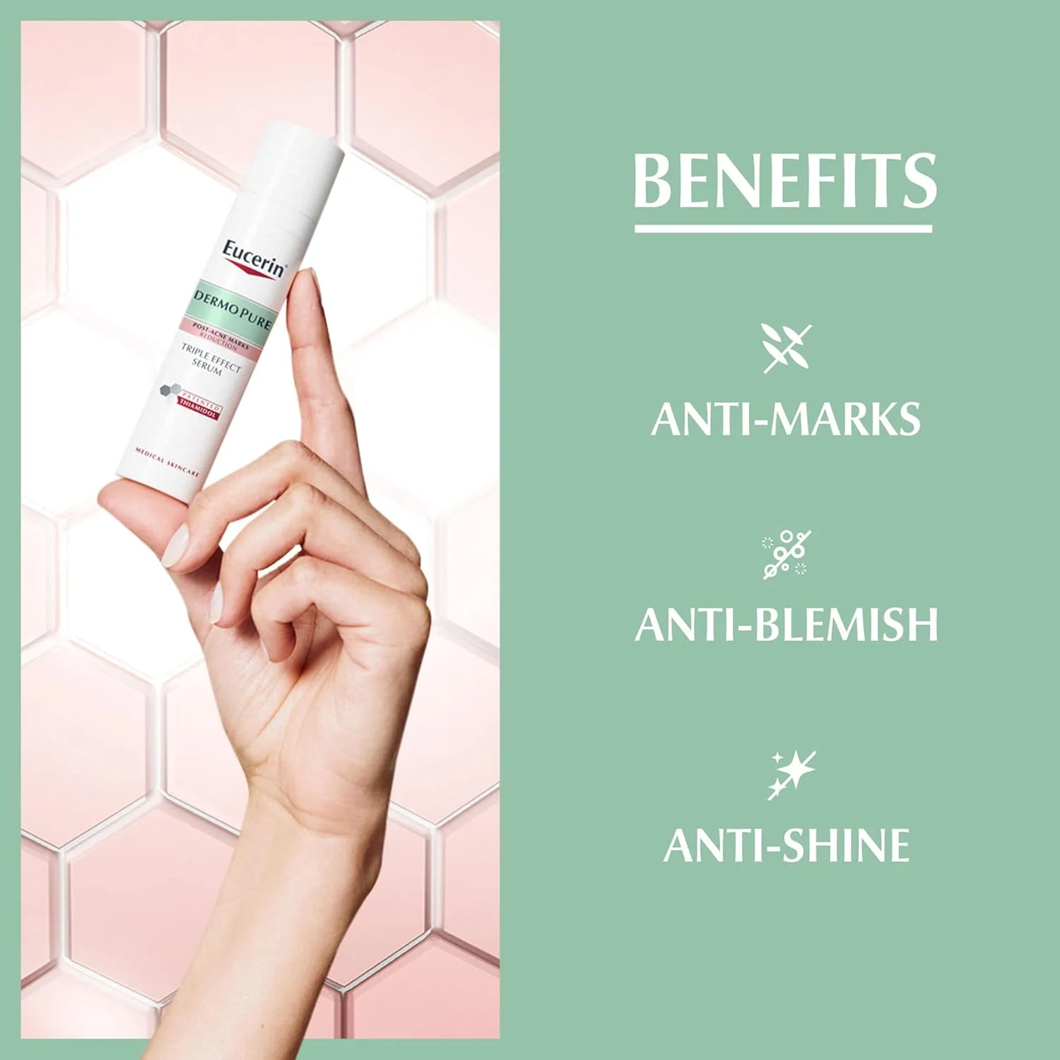 سرم صورت اوسرین DermoPurifyer Oil Control Triple Effect حاوی تیامیدول و سالیسیلیک اسید، برای پوست چرب و مستعد آکنه، کاهش لک های بعد از آکنه، با اثر مات کنندگی بادوام، 40 میلی لیتر x 2 سرم صورت اوسرین DermoPurifyer Oil Control Triple Effect حاوی تیامیدول و سالیسیلیک اسید، برای پوست چرب و مستعد آکنه، کاهش لک های بعد از آکنه، با اثر مات کنندگی بادوام، 40 میلی لیتر x 2