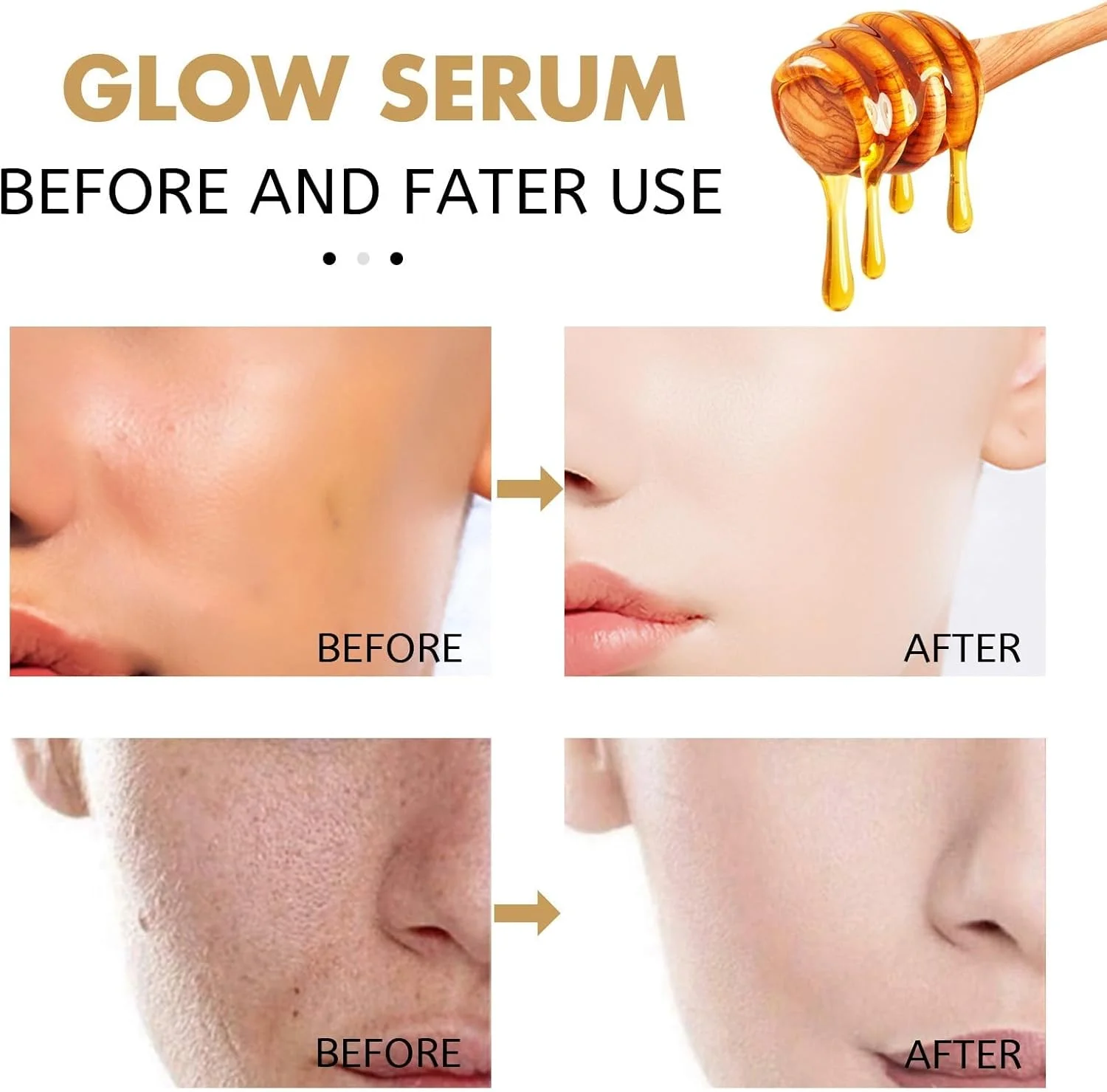 سرم صورت درخشان کننده با پروپولیس و نیاسینامید، فرمول مراقبت از پوست کره ای، پوست کدر را هدف قرار داده و رنگ چهره را روشن می کند، مناسب برای انواع پوست، درمان ملایم و مغذی صورت