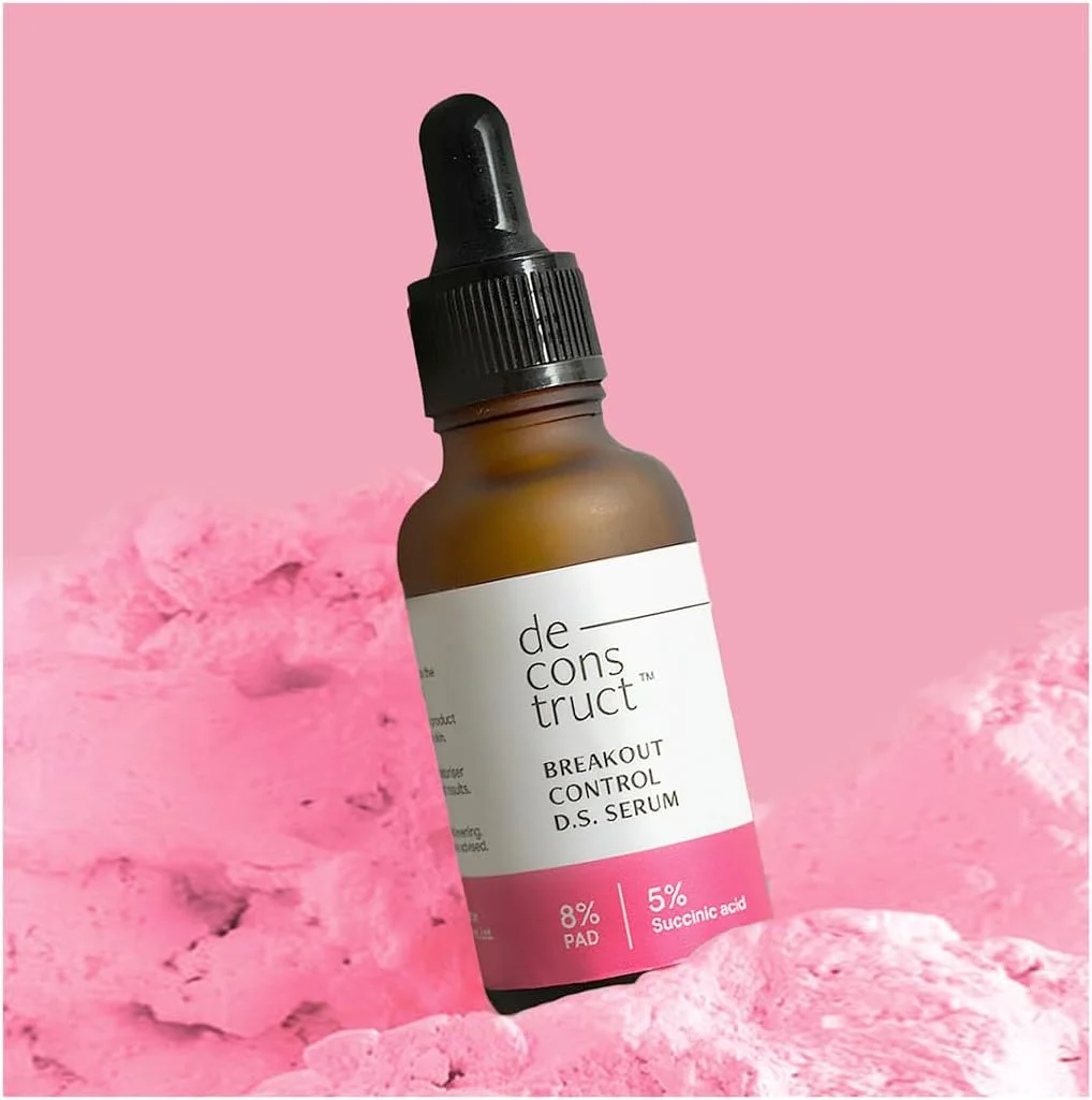 سرم کنترل جوش Deconstruct D.S. | 8% پتاسیم آزلوئیل دی گلیسینات + 5% اسید سوکسینیک | سرم صورت ضد آکنه، ضد لک، جای جوش و تیرگی | 30 میلی لیتر