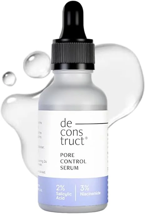سرم کنترل منافذ پوست با 2% سالیسیلیک اسید + 3% نیاسینامید | سرم ضد جوش صورت - مبارزه با جوش های سرسیاه و سرسفید، تنگ کننده منافذ و کنترل کننده چربی | 30 میلی لیتر