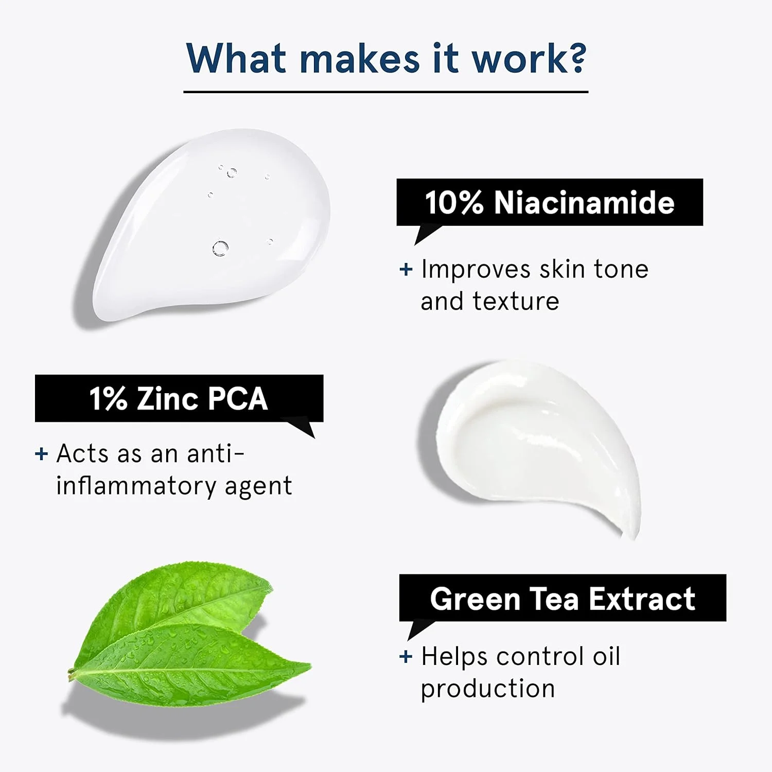 سرم صورت حاوی 10% نیاسینامید و 1% زینک PCA برای پوست های مستعد آکنه و چرب (30 میلی لیتر)