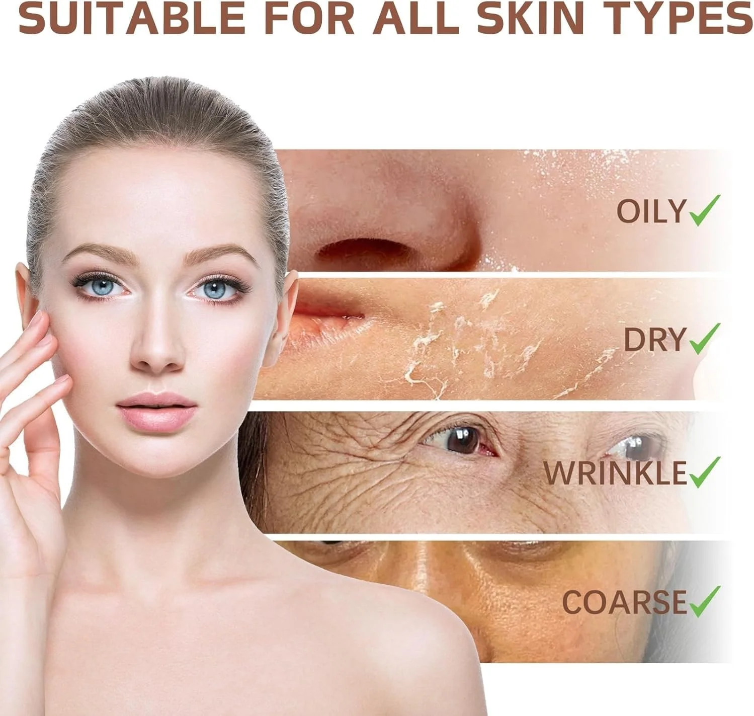 سرم آبرسان سنتلا آسیاتیکا برای ترمیم پوست صورت با اسید هیالورونیک، سرم صورت ضد چروک برای زنان، مناسب پوست های دارای آکنه، منافذ باز، پوست حساس، چرب، خشک، تسکین دهنده و روشن کننده، 30 میلی لیتر