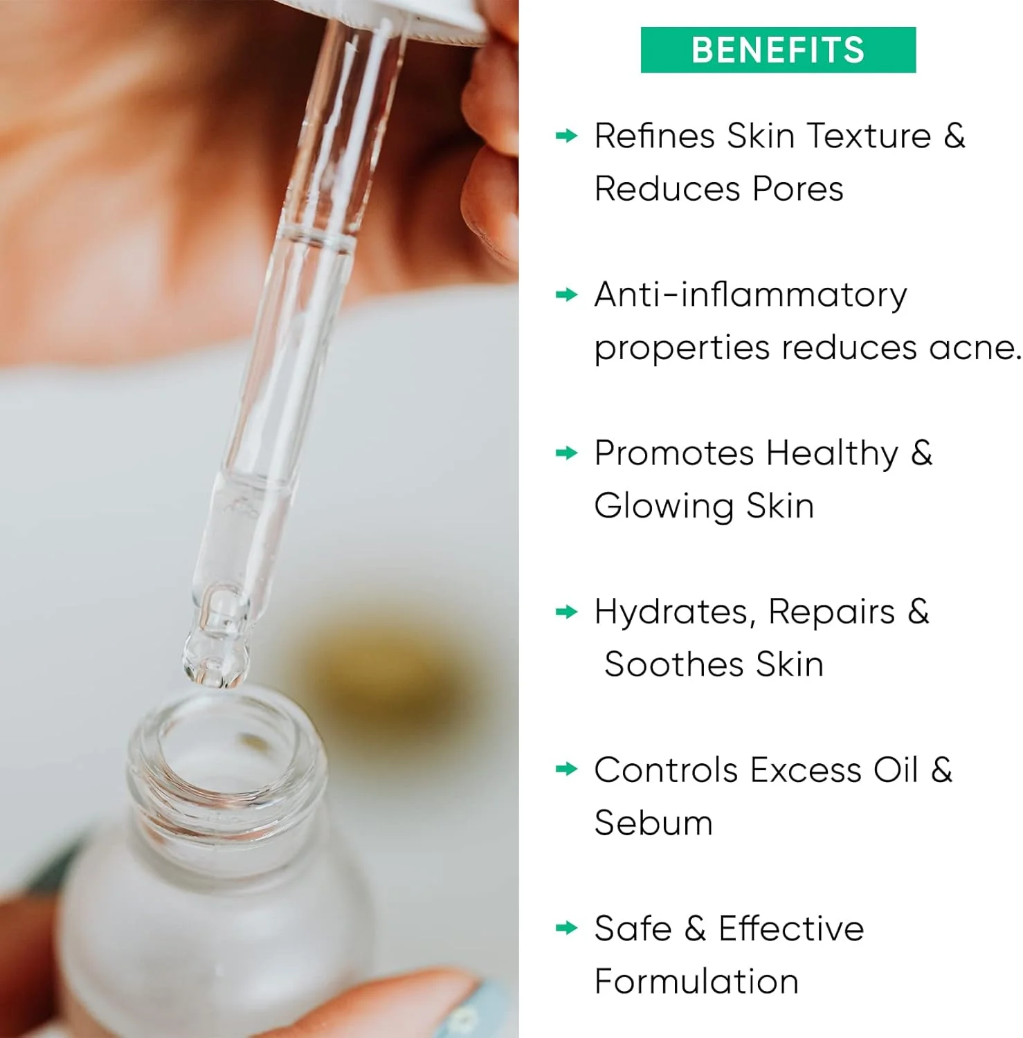 سرم صورت نیاسینامید 10% اوربان‌باتانیکس برای جوش، جای جوش/لک، لکه‌ها، رنگدانه‌ها و تعادل چربی به همراه زینک | سرم ضد جوش روشن‌کننده پوست برای پوست‌های چرب و مستعد جوش | 30 میلی‌لیتر