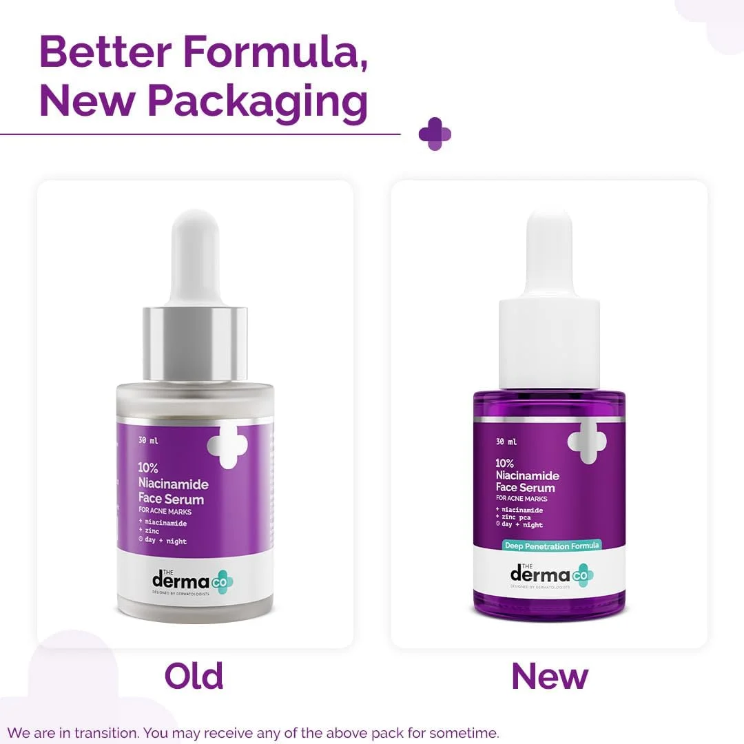 سرم صورت نیاسینامید 10% The Derma Co برای لک های ناشی از آکنه و پوست مستعد آکنه، مناسب آقایان و بانوان - 30 میلی لیتر سرم صورت نیاسینامید 10% The Derma Co برای لک های ناشی از آکنه و پوست مستعد آکنه، مناسب آقایان و بانوان - 30 میلی لیتر