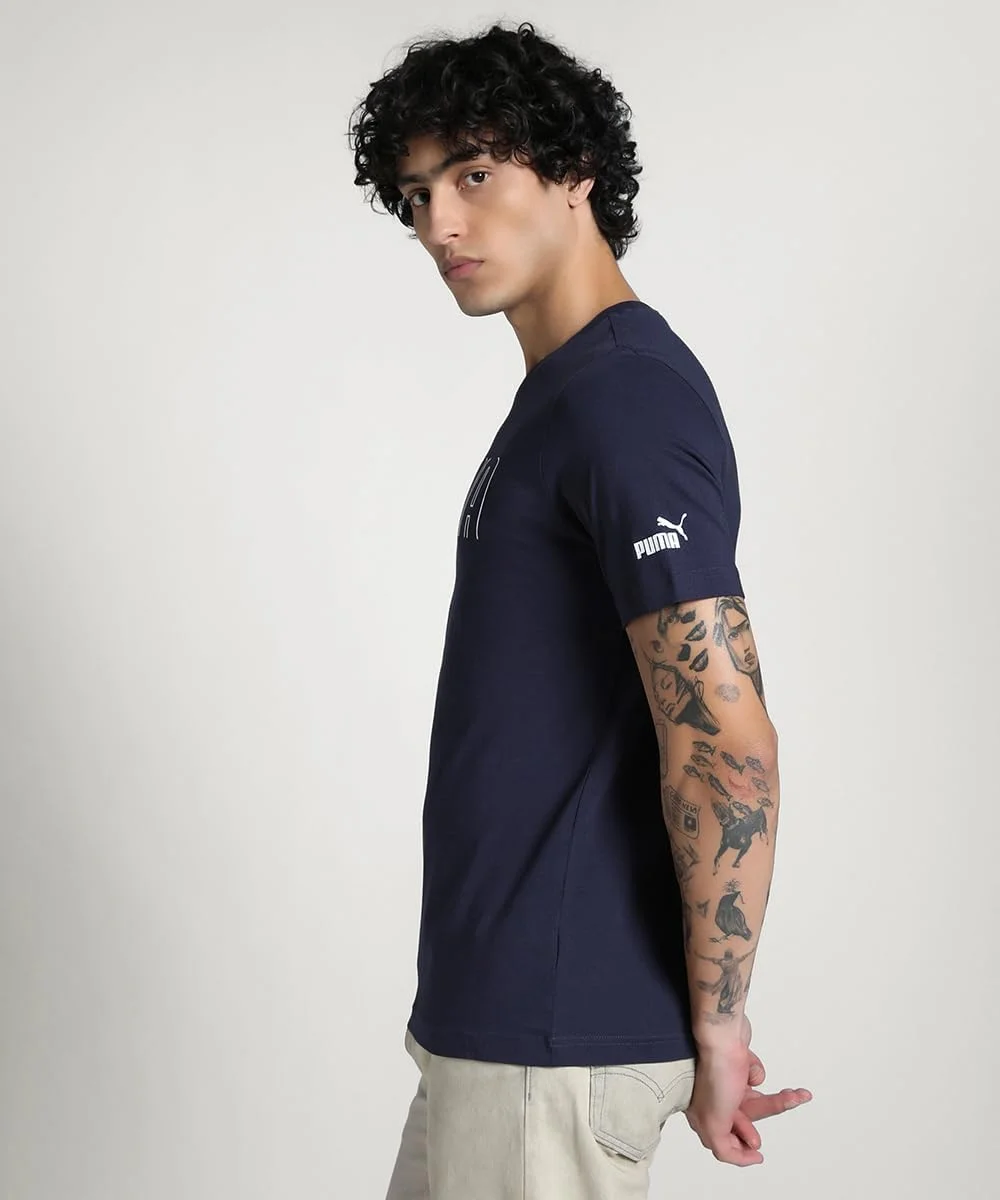 تی شرت گرافیکی مردانه پوما مدل SPORT Sportstyle Core، مشکی