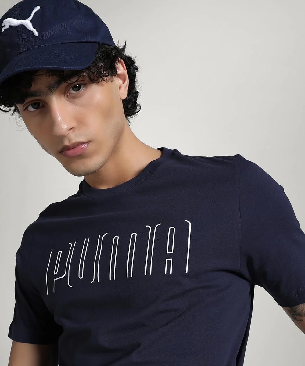 تی شرت گرافیکی مردانه پوما مدل SPORT Sportstyle Core، مشکی