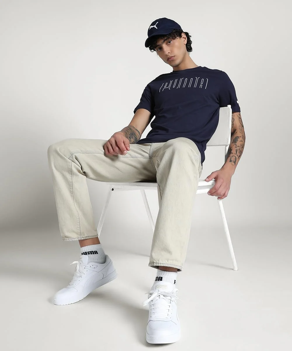 تی شرت گرافیکی مردانه پوما مدل SPORT Sportstyle Core، مشکی