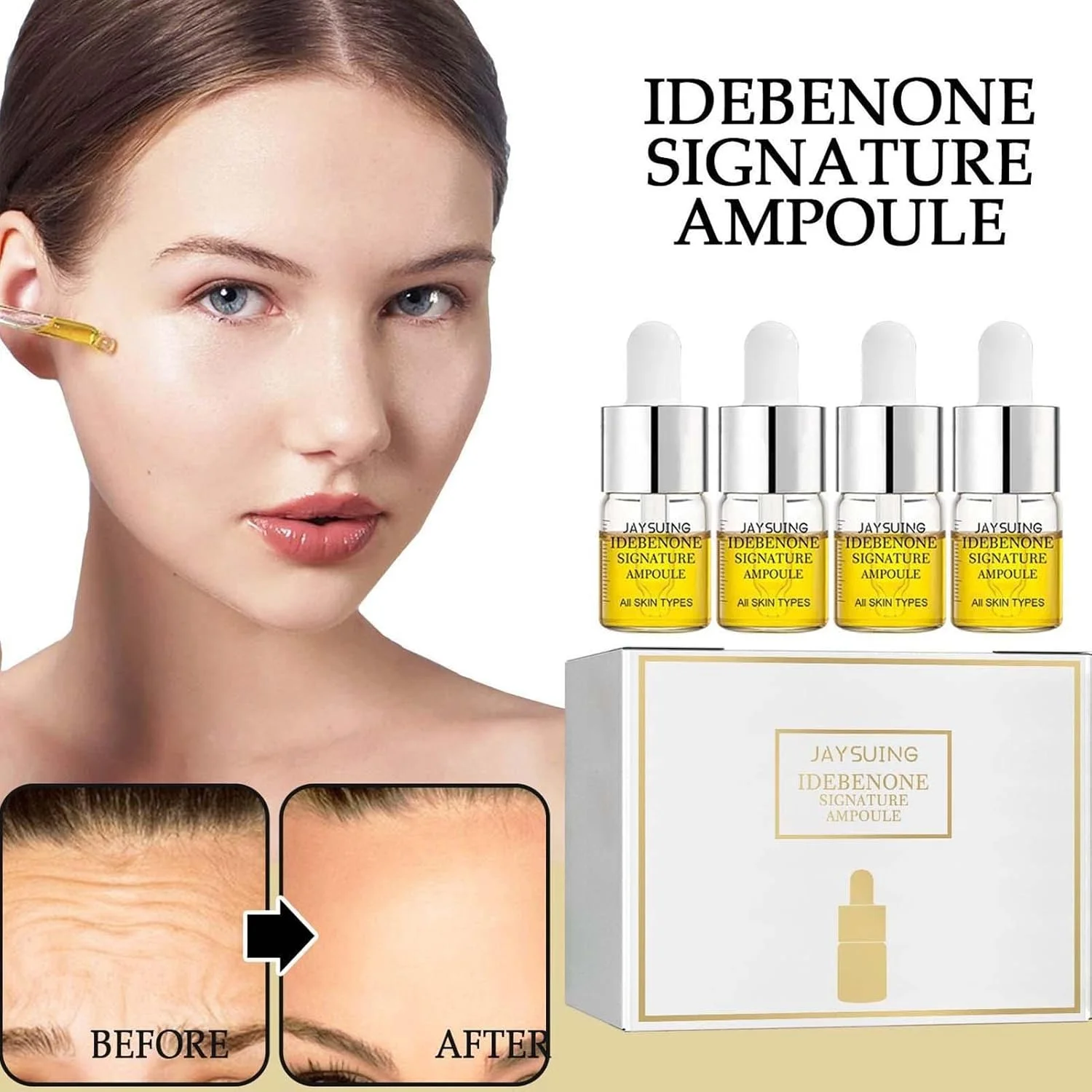 سرم اسانس مرطوب کننده صورت، سرم های حجیم کننده صورت، محصول مراقبت از پوست آبرسان صورت | اسانس روشن کننده بدون عطر و کاملا طبیعی برای انواع پوست