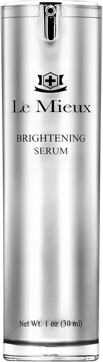 سرم روشن کننده لِ میو - سرم اسید آزلائیک و پپتید برای صورت، سرم صورت قوی برای پوست درخشان، کمک به کاهش لکه های تیره و رنگ ناهموار پوست، پوست درخشان، بدون پارابن یا سولفات (30 میلی لیتر)