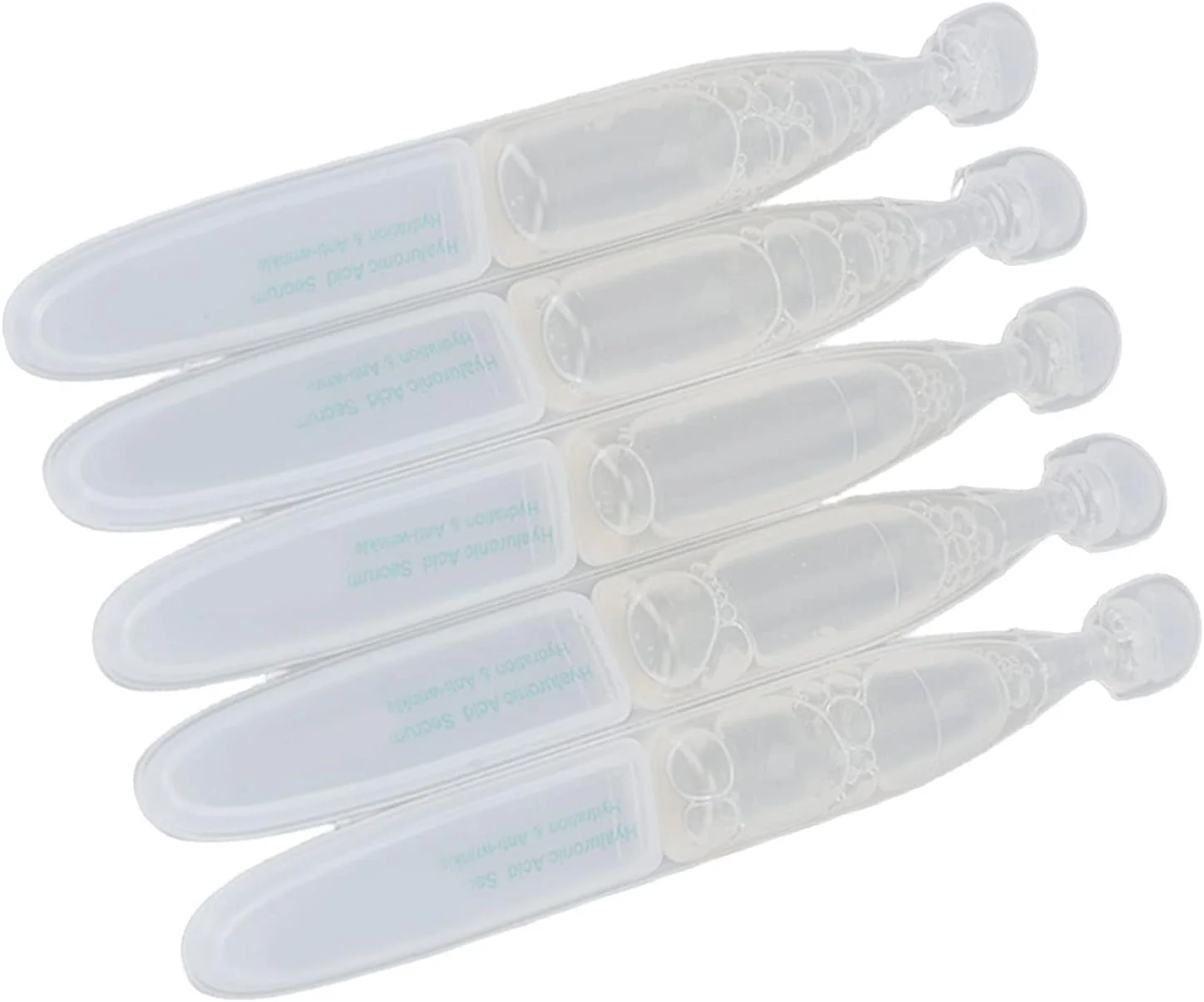 مجموعه ۵ عددی سرم هیالورونیک اسید ۱.۲ میلی لیتری، سرم صورت آبرسان و روشن کننده پوست