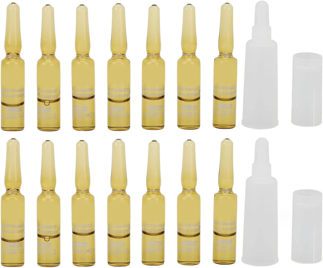 ۲ جعبه سرم صورت ضد چروک، آبرسان صورت، سفت کننده پوست، روشن کننده، پالایش منافذ، سرم صورت با بافت سبک، مراقبت از پوست برای بانوان (مجموعا ۱۴ عدد)