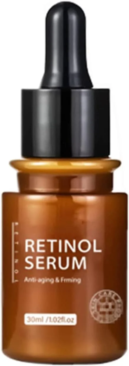 اسانس صورت ضد پیری رتینول جدید 2022، سرم روشن کننده پوست برای لکه های تیره، اسانس ضد چروک فوری، سرم صورت ضد پیری، سرم رتینول برای صورت ضد پیری (1 عدد)