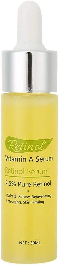 سرم صورت 30 میلی لیتری، سرم آبرسان مراقبت از پوست ضد پیری، روغن ضروری ویتامین A روشن کننده پوست برای مرطوب کردن پوست