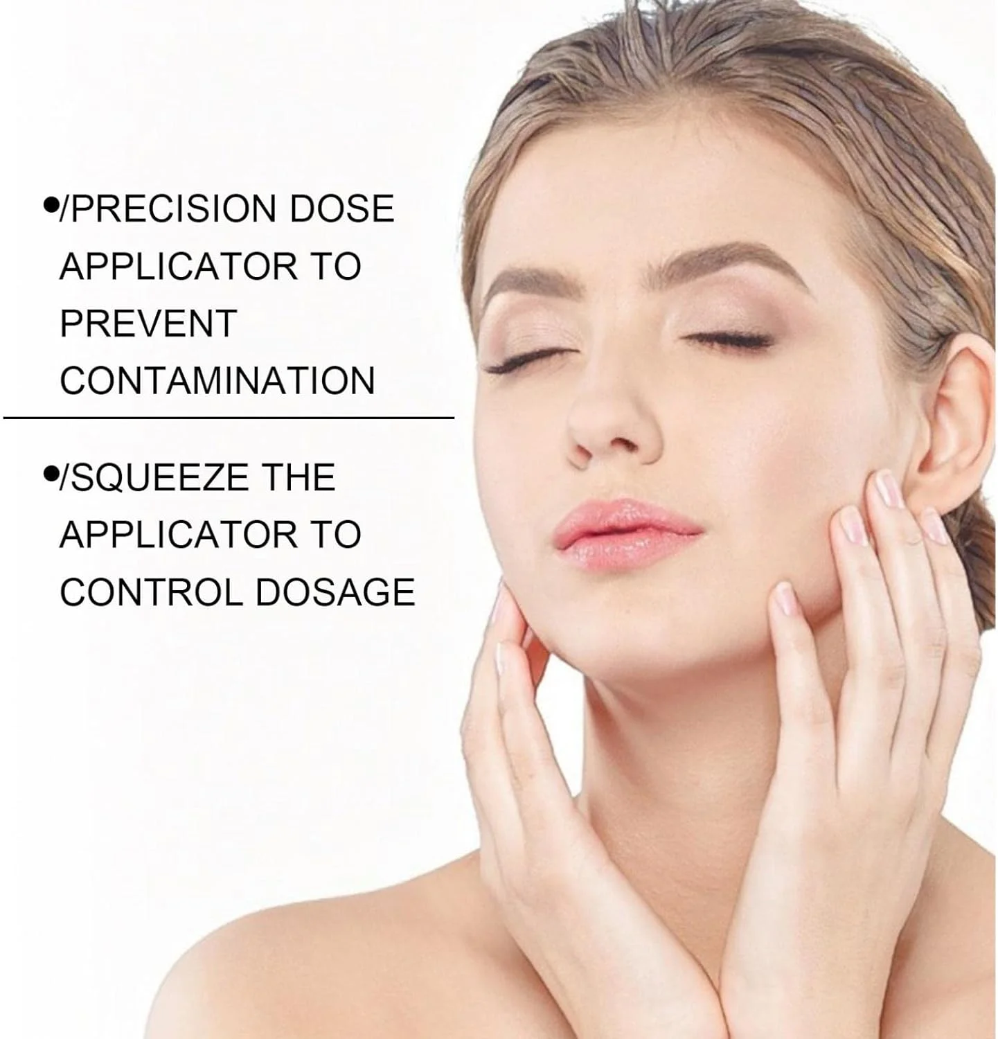 سرم ترمیم کننده چروک، سرم سبک ضد برای صورت، درجه درمانی ممتاز با قطره چکان، پاک کننده عمیق آبرسان و روشن کننده، 30 میلی لیتر (سرم صورت NHINA)