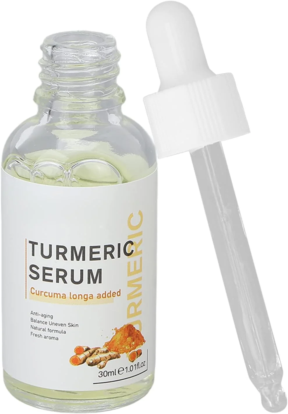 سرم روشن کننده پوست، سرم مغذی صورت، سرم آبرسان و تسکین دهنده، سرم سفت کننده پوست با زردچوبه، سرم روشن کننده پوست، سرم تسکین دهنده ضد چروک