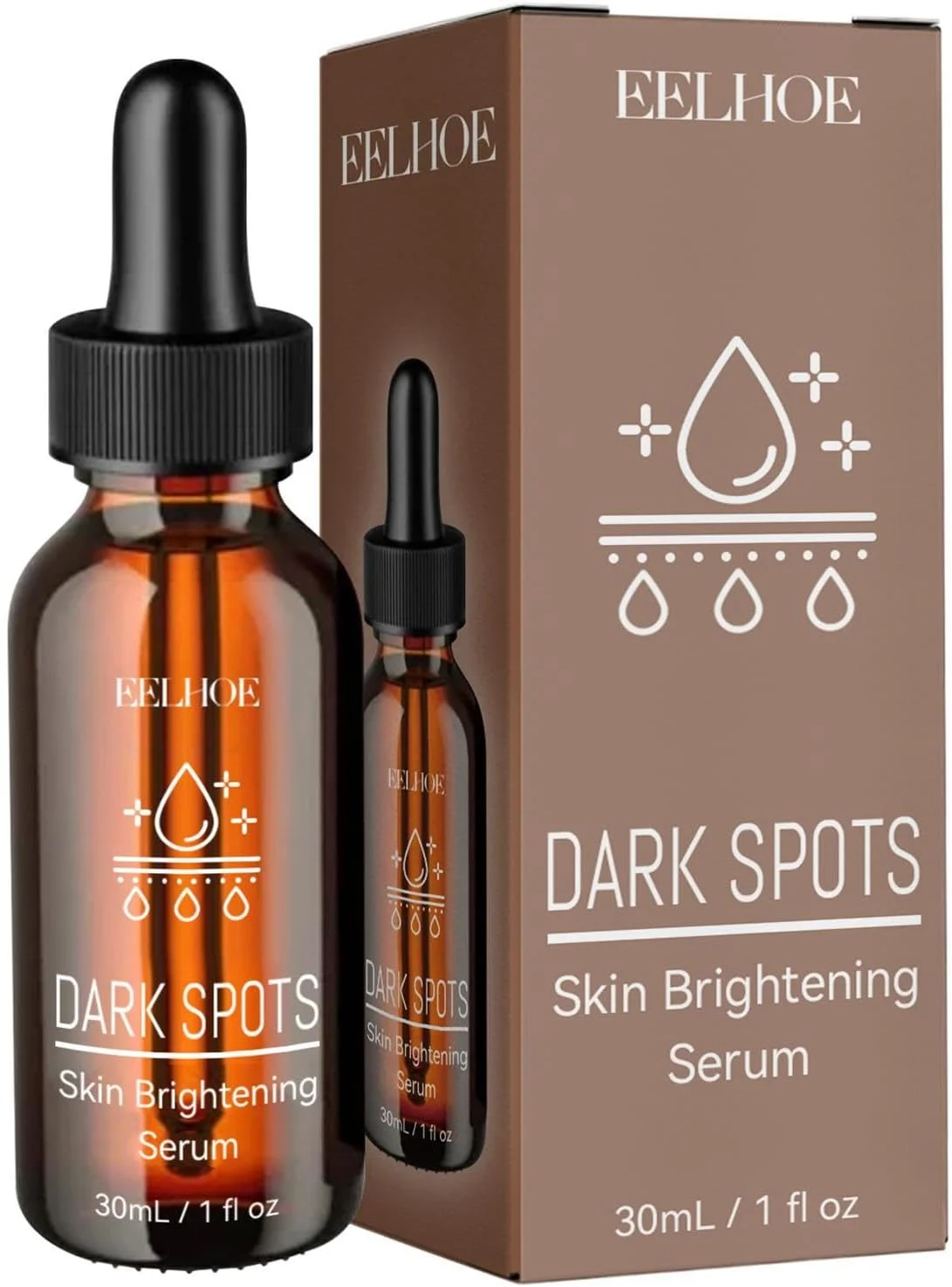 سرم های روشن کننده صورت - اسانس روشن کننده صورت 30 میلی لیتری - ضد، اسانس آفتاب، مرطوب کننده، روشن کننده، سفت کننده، غنی کننده و روشن کننده پوست برای زنان و مردان