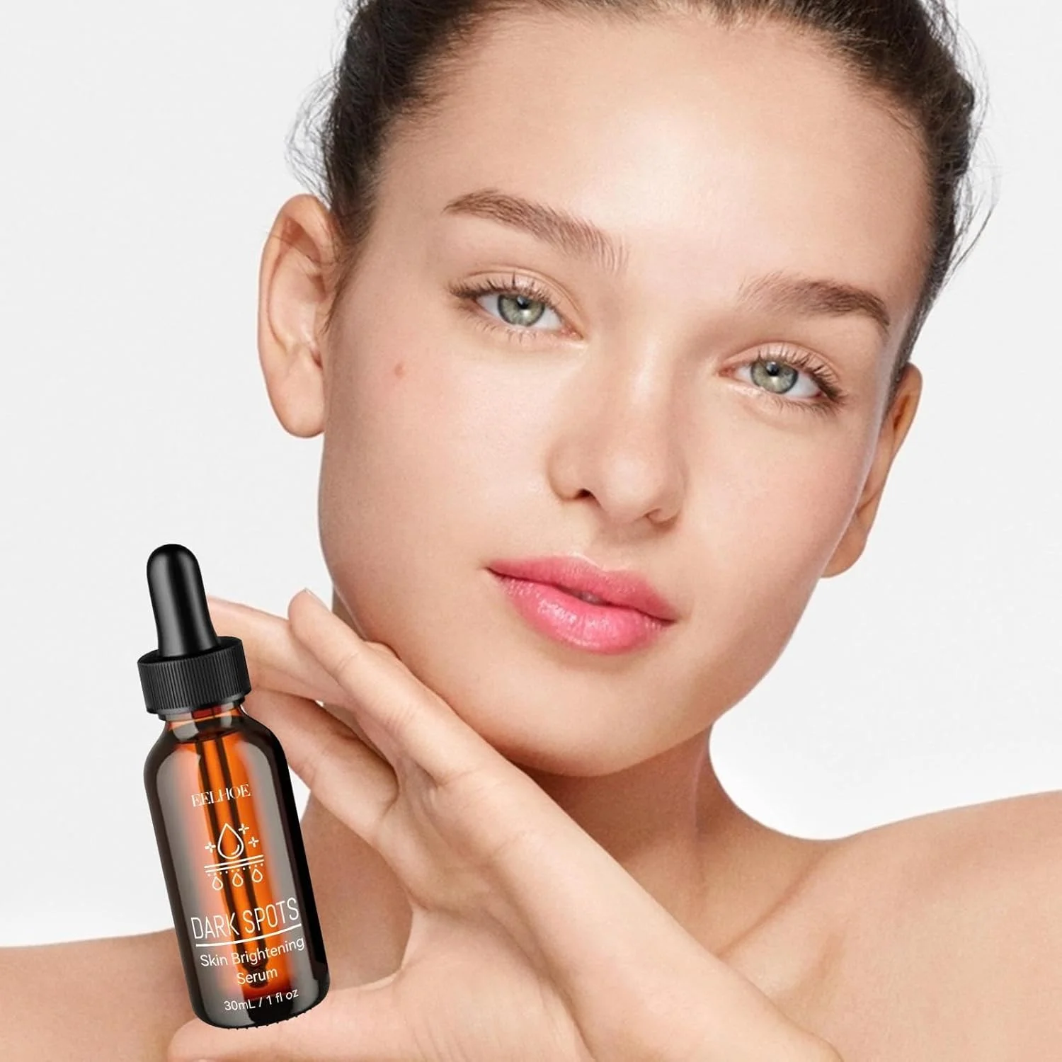 سرم های روشن کننده صورت - اسانس روشن کننده صورت 30 میلی لیتری - ضد، اسانس آفتاب، مرطوب کننده، روشن کننده، سفت کننده، غنی کننده و روشن کننده پوست برای زنان و مردان