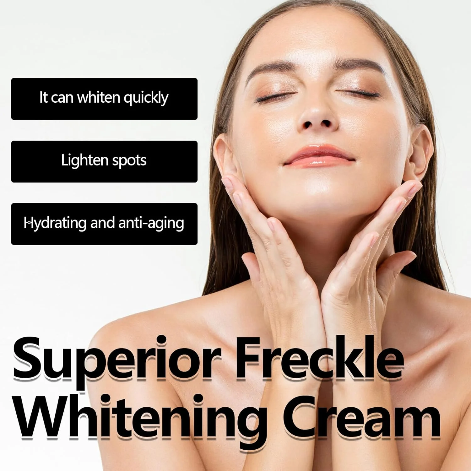 کرم اصلاح کننده لکه‌های تیره ۴۰ میلی لیتر - درمان روشن کننده برای یکنواخت کردن رنگ پوست و رفع تیرگی - سرم آبرسان صورت برای انواع پوست