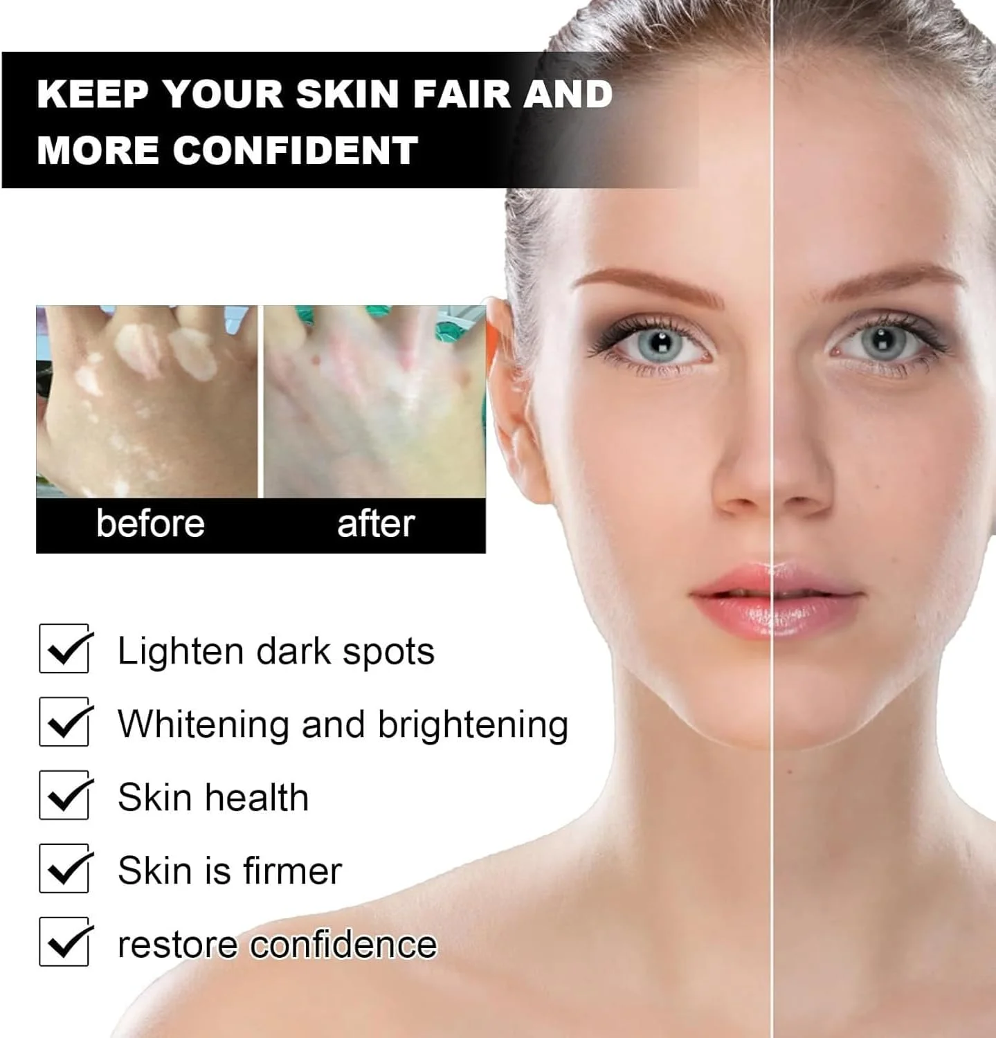 مراقبت از پوست صورت ضد پیری، سرم صورت برای کاهش چین و چروک با نیاسینامید و ویتامین C، سرم ضد چروک، اسانس صورت، کاهش دهنده چین و چروک، سفت کننده پوست و روشن کننده، مناسب برای انواع پوست، 100