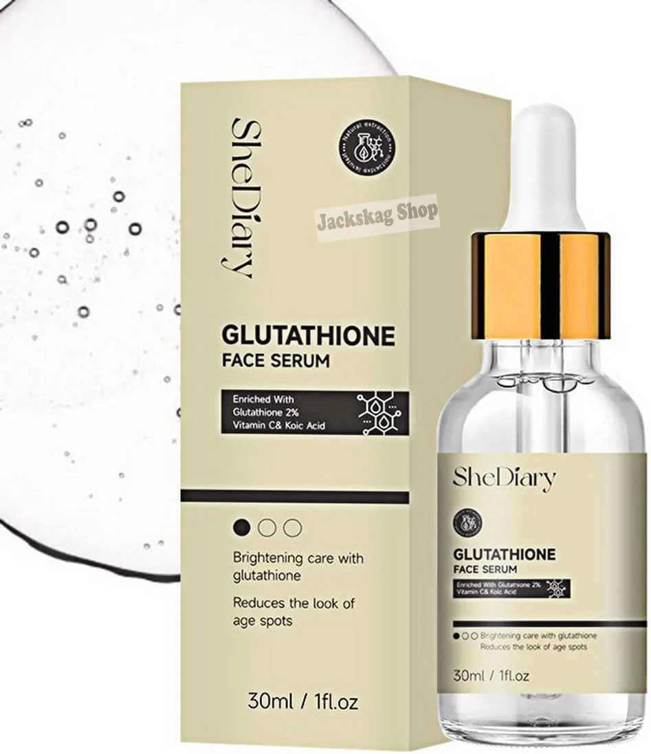 سرم صورت حاوی گلوتاتیون، فرمول پیشرفته روشن کننده و مرطوب کننده برای پوست درخشان