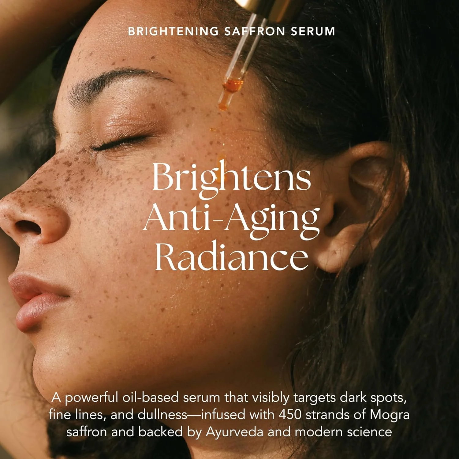 سرم صورت روشن کننده زعفران راناوات - سرم صورت اصلاح کننده تغییر رنگ، اصلاح کننده لکه‌های تیره، جایگزین ویتامین C و درمان هایپرپیگمنتیشن - پوست را با درخشش سالم ترک می‌کند (30 میلی لیتر)