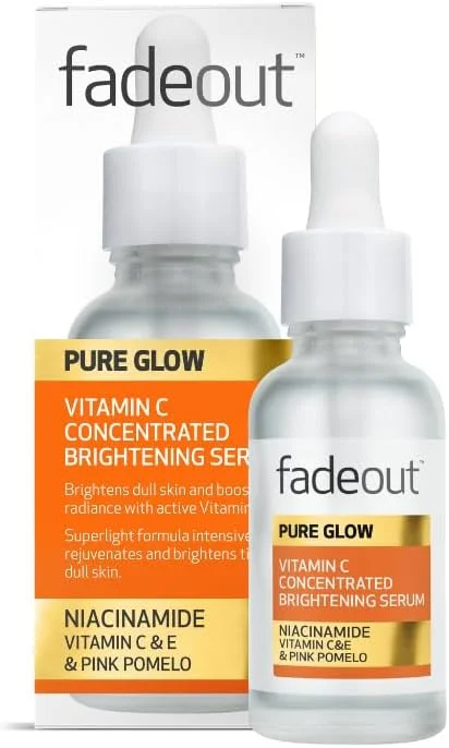 سرم روشن کننده و درخشان کننده غلیظ فیداوت Pure Glow - ویتامین C و نیاسینامید برای پوست درخشان و آبرسانی شده - 30 میلی لیتر