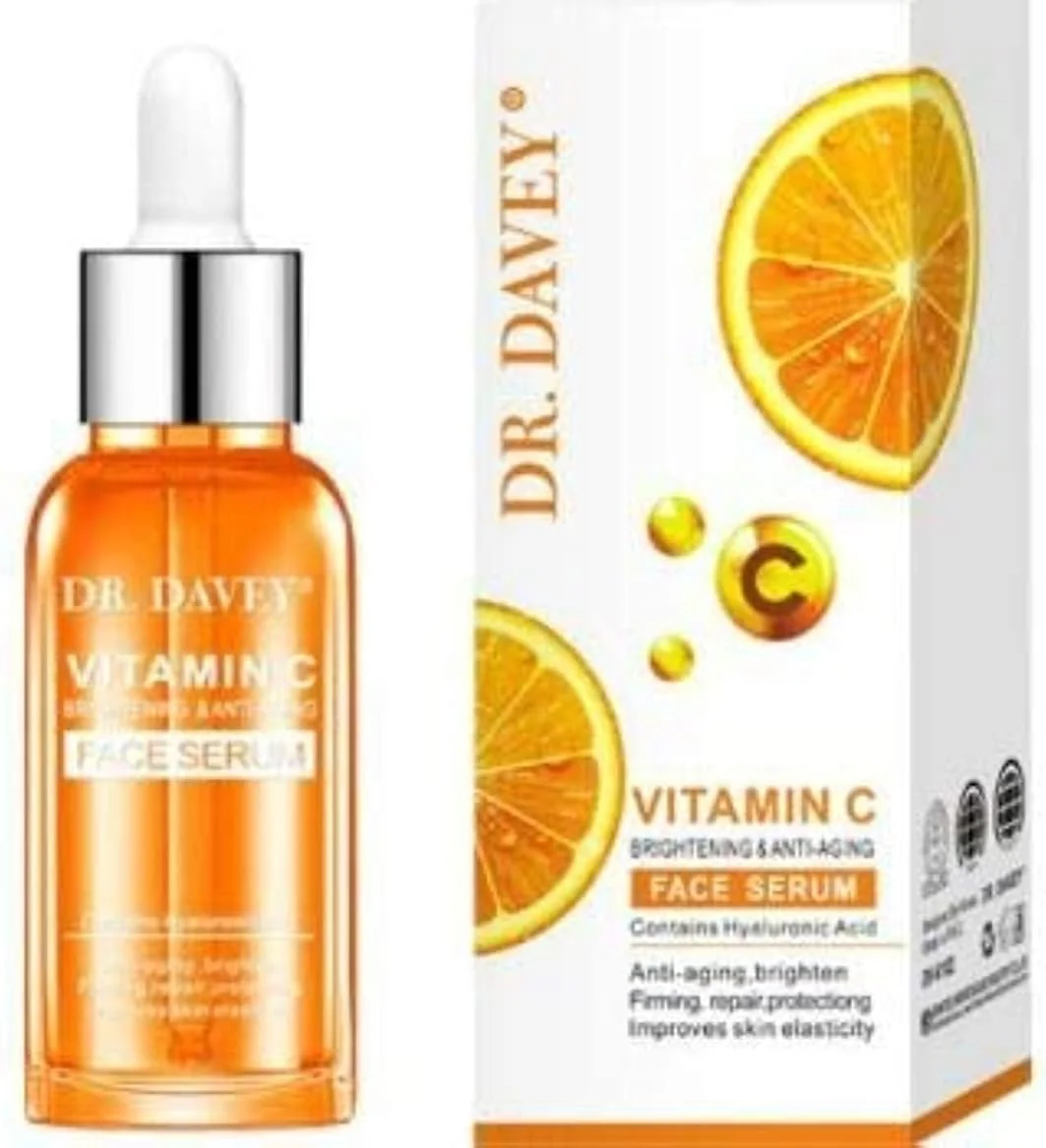 سرم صورت روشن کننده و ضد پیری ویتامین C دکتر دیوی (30 میلی لیتر)