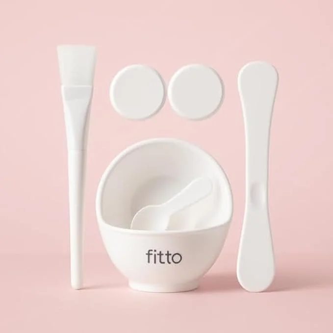 کیت فیشیال صورت فیتو سفید – کیت روشن کننده و درخشان کننده صورت مناسب منزل و سالن به همراه پاک کننده، اسکراب، ماسک، سرم و مرطوب کننده