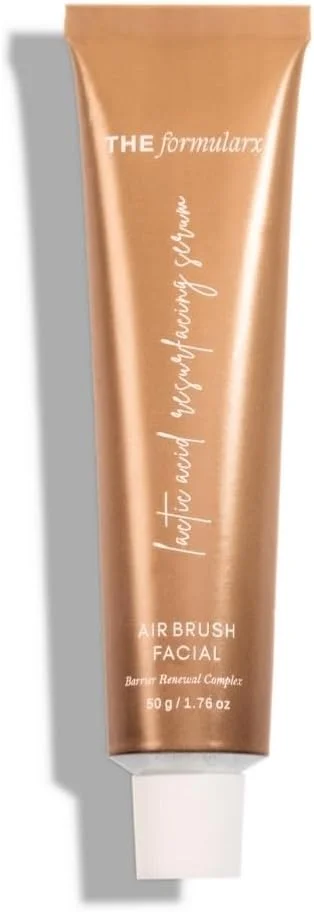 سرم صورت ایر براش فرمولار ایکس - سرم اسید لاکتیک + سرم روشن کننده و درخشان کننده برای درخشندگی فوری، از بین برنده تیرگی و صاف کننده بافت پوست + مناسب برای انواع پوست (50 گرم)