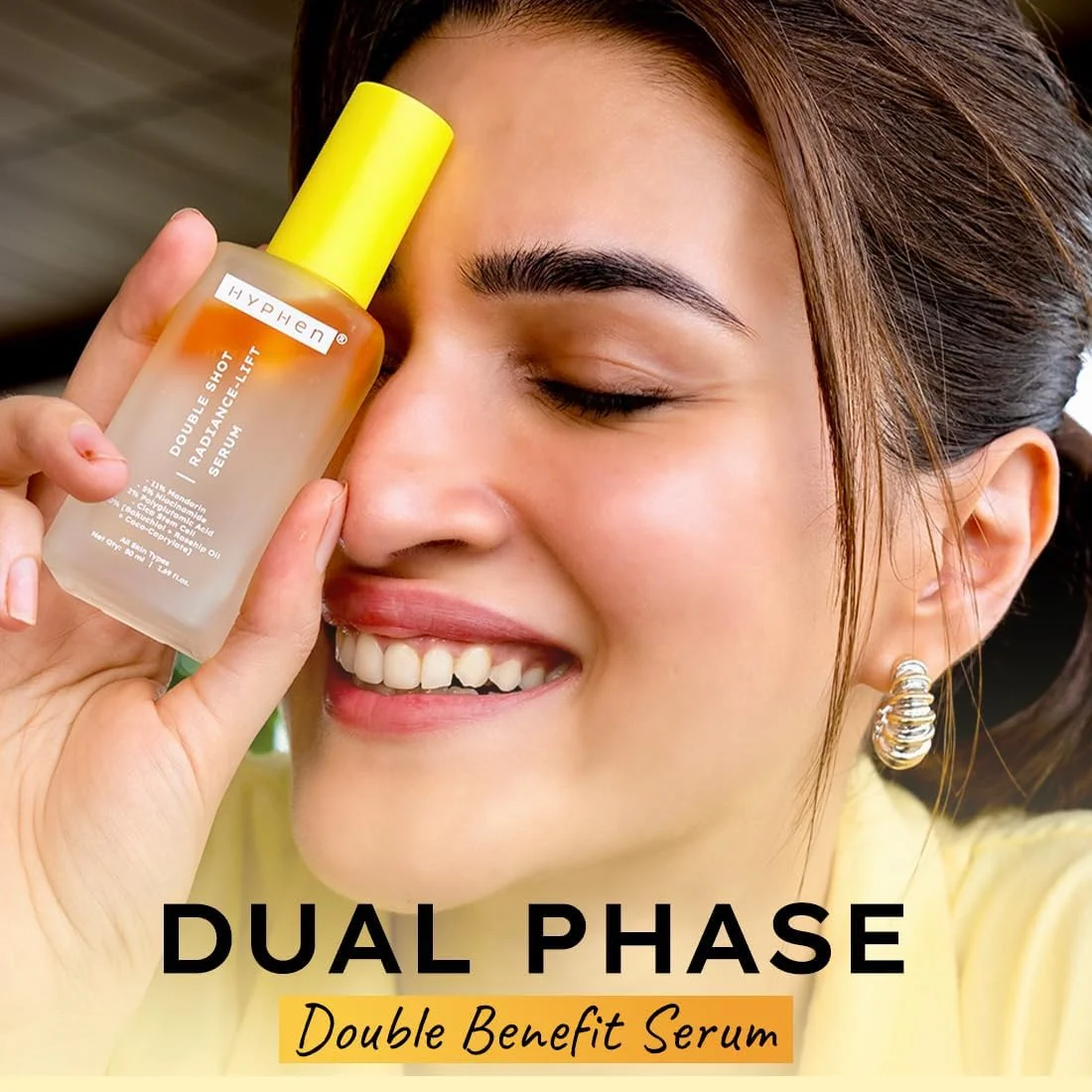 سرم صورت روشن کننده ۱۸% و کلاژن ۲۰% | سرم دو فازی با ۱۱% نارنگی، ۵% نیاسینامید، ۲% PGA و باکوچیول | افزایش روشنایی و کلاژن | کاهش لکه های تیره و ملانین | مناسب انواع پوست - ۵۰ میلی لیتر