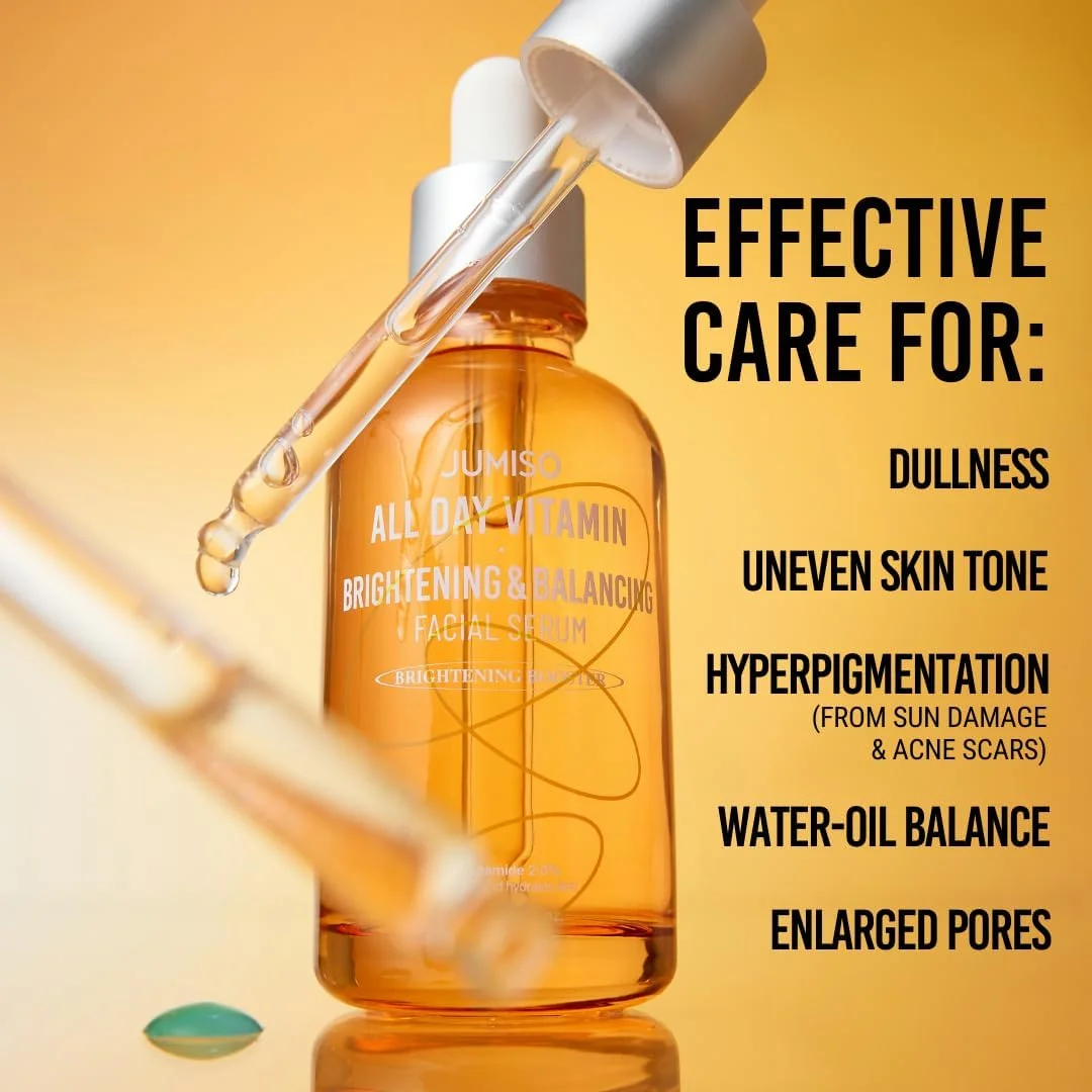 سرم صورت روشن کننده و متعادل کننده ویتامین Jumiso، 30 میلی لیتر