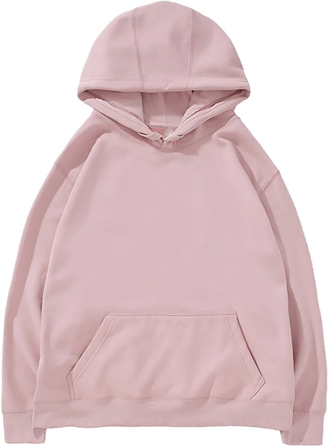 هودی مردانه پولیور. هودی ساده مردانه پنبه ای نرم (صورتی B, XXXL)