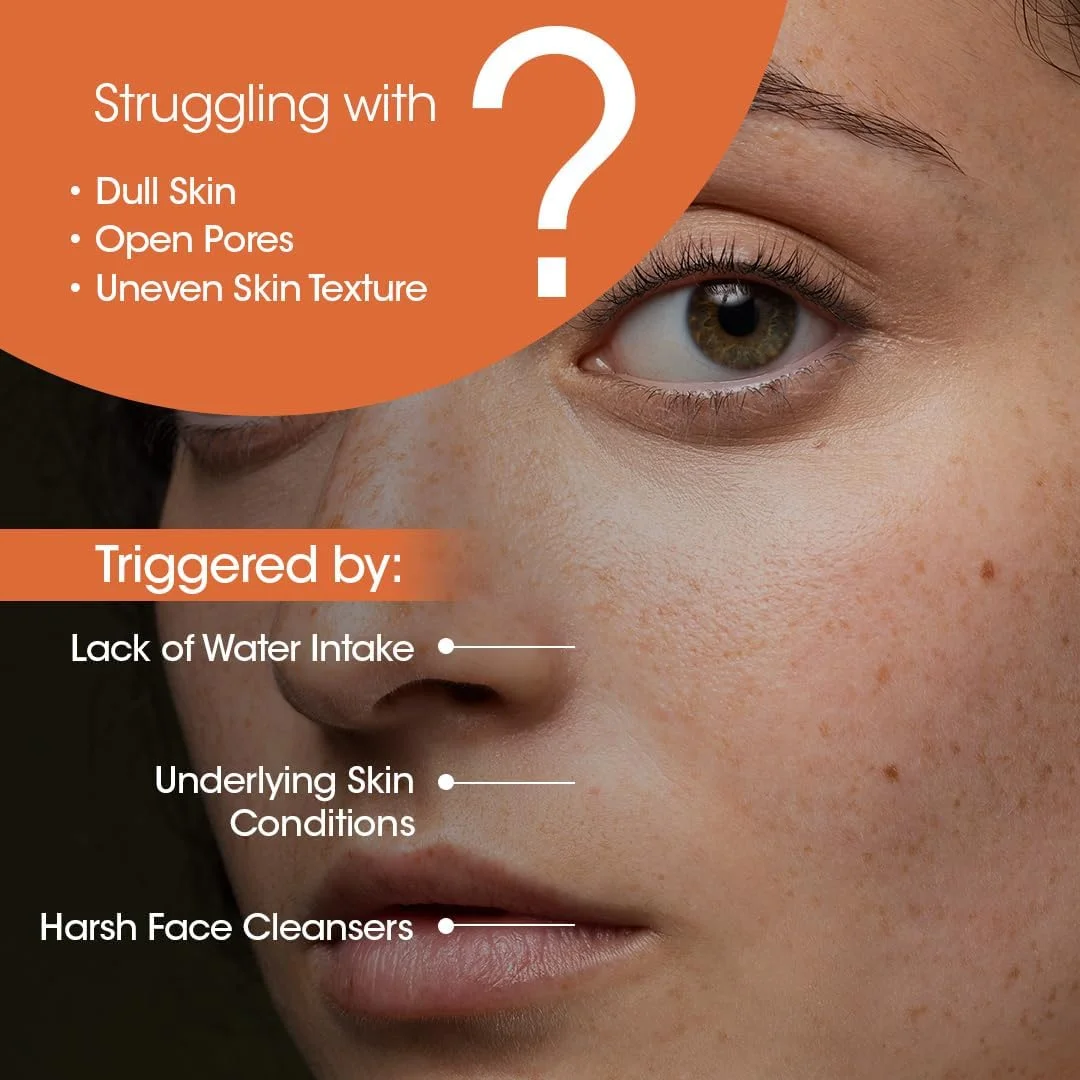 سرم صورت ویتامین C ۱۰٪ The Ayurveda Co. با ۲٪ اسید هیالورونیک برای روشن شدن، یکدست شدن و درخشش پوست | سرم ویتامین C بسیار موثر برای آقایان و بانوان - ۳۰ میلی لیتر