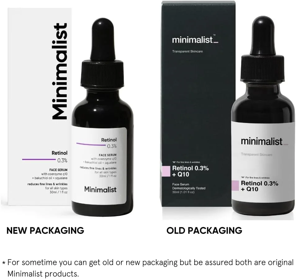 سرم صورت مینیمالیست حاوی 0.3% رتینول سرم صورت مینیمالیست حاوی 0.3% رتینول