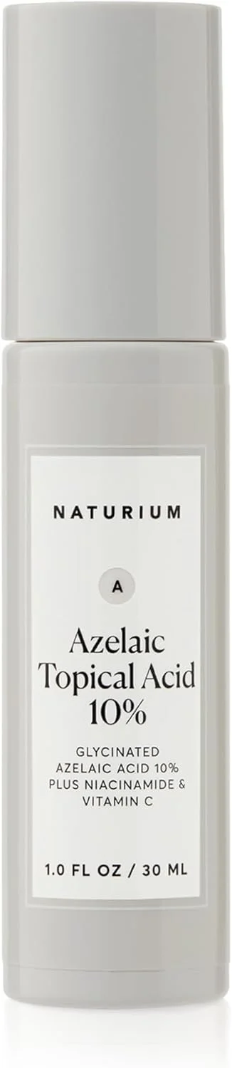 سرم اسید آزلائیک 10% ناتوریوم، به همراه نیاسینامید و ویتامین C، درمان مراقبت از پوست و صورت، از بین برنده لک های تیره، 30 میلی لیتر