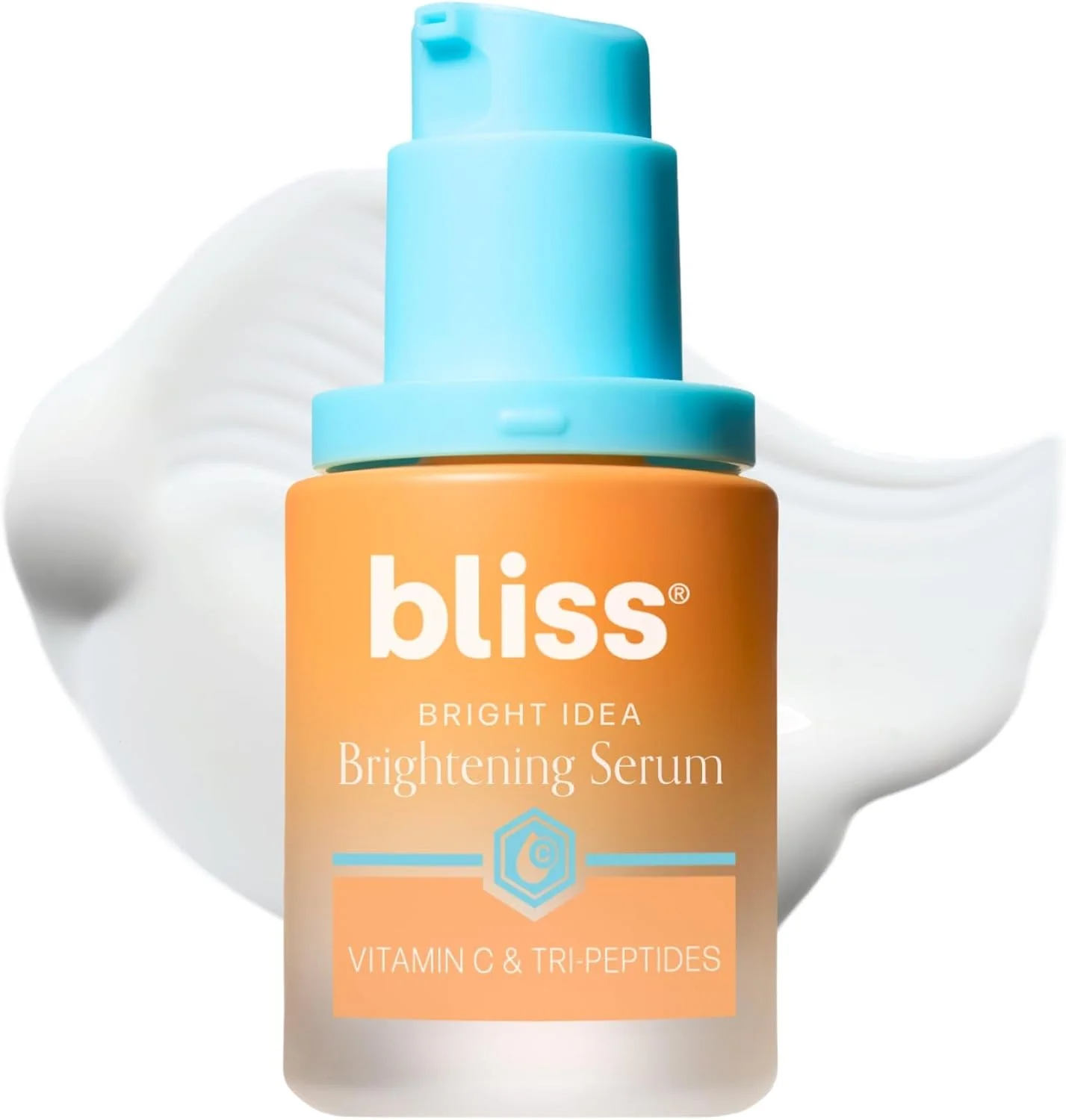 سرم صورت ویتامین C و تری پپتید کلاژن Bliss Bright Idea، محافظت و روشن کننده پوست، کاهش لکه های تیره و سفت کننده قابل مشاهده پوست، بدون تست حیوانی و وگان، 30 میلی لیتر