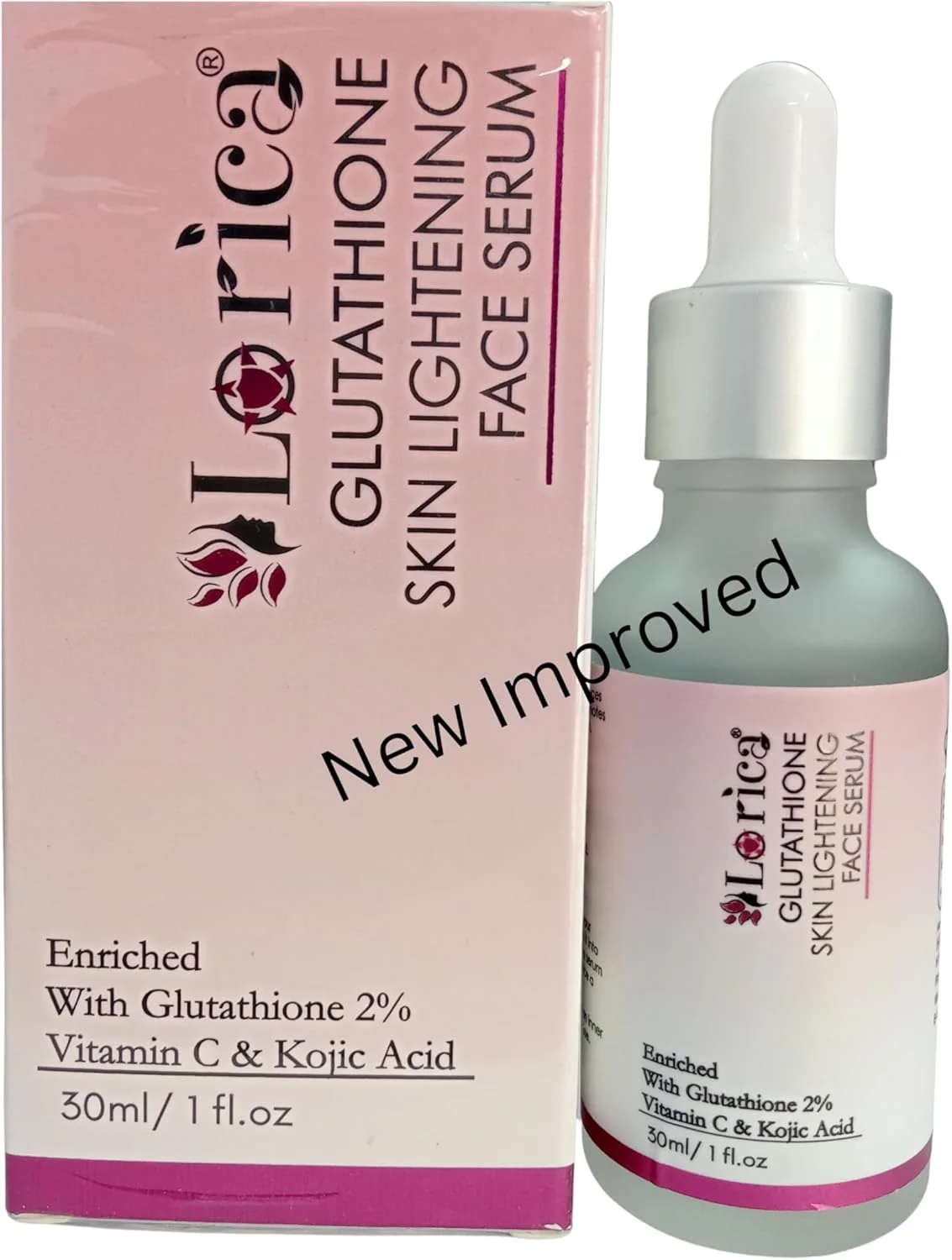 سرم صورت روشن کننده پوست لوریکا گلوتاتیون برای پوستی درخشان و شاداب | مناسب انواع پوست | برای آقایان و بانوان | فاقد پارابن | آلوئه ورا | ویتامین C (30 میلی لیتر)