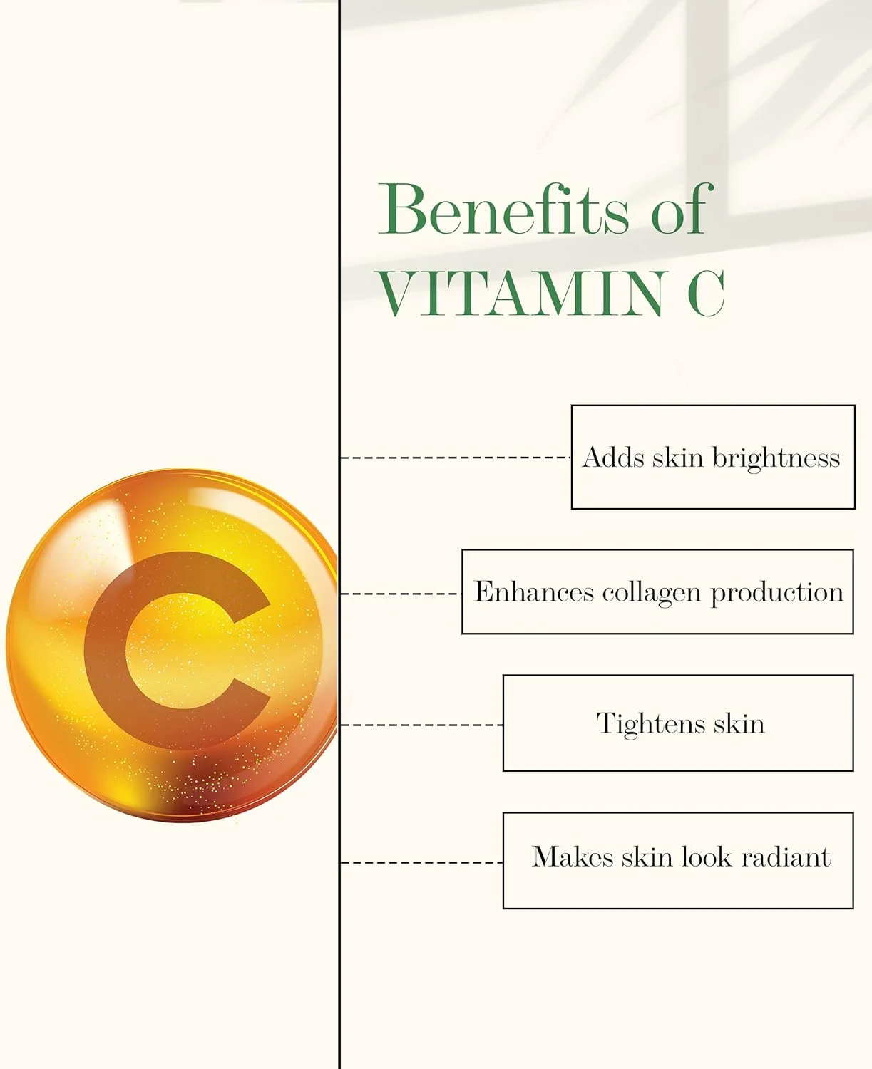 سرم درخشان کننده پوست Good Vibes حاوی ویتامین C و ویتامین B3، 10 میلی لیتر، با خواص ضد پیری، کمک به کاهش خطوط ریز و چین و چروک، سرم صورت درخشان کننده طبیعی برای انواع پوست، بدون پارابن و سولفات