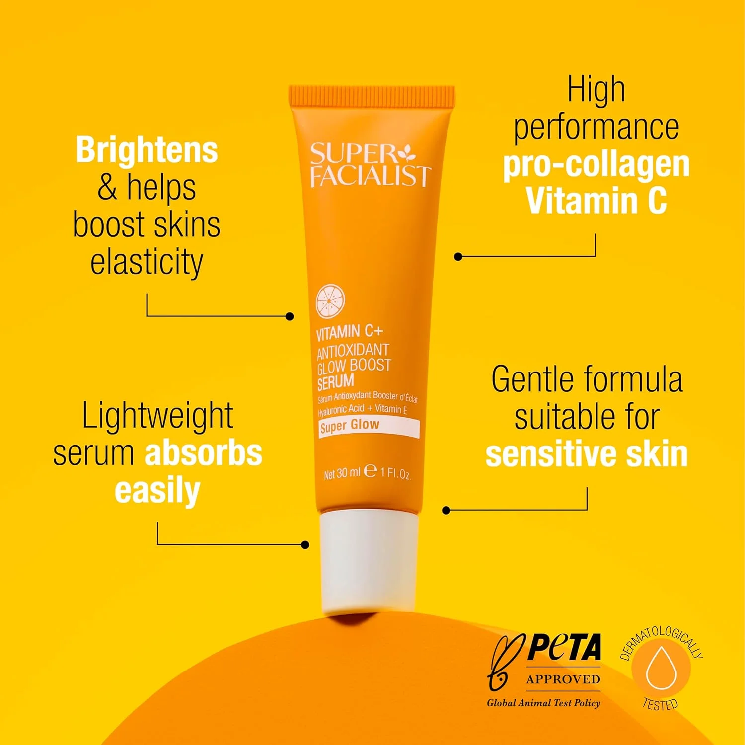 سرم تقویت کننده و روشن کننده پوست سوپر فیشیالیست ویتامین C، 30 میلی لیتر