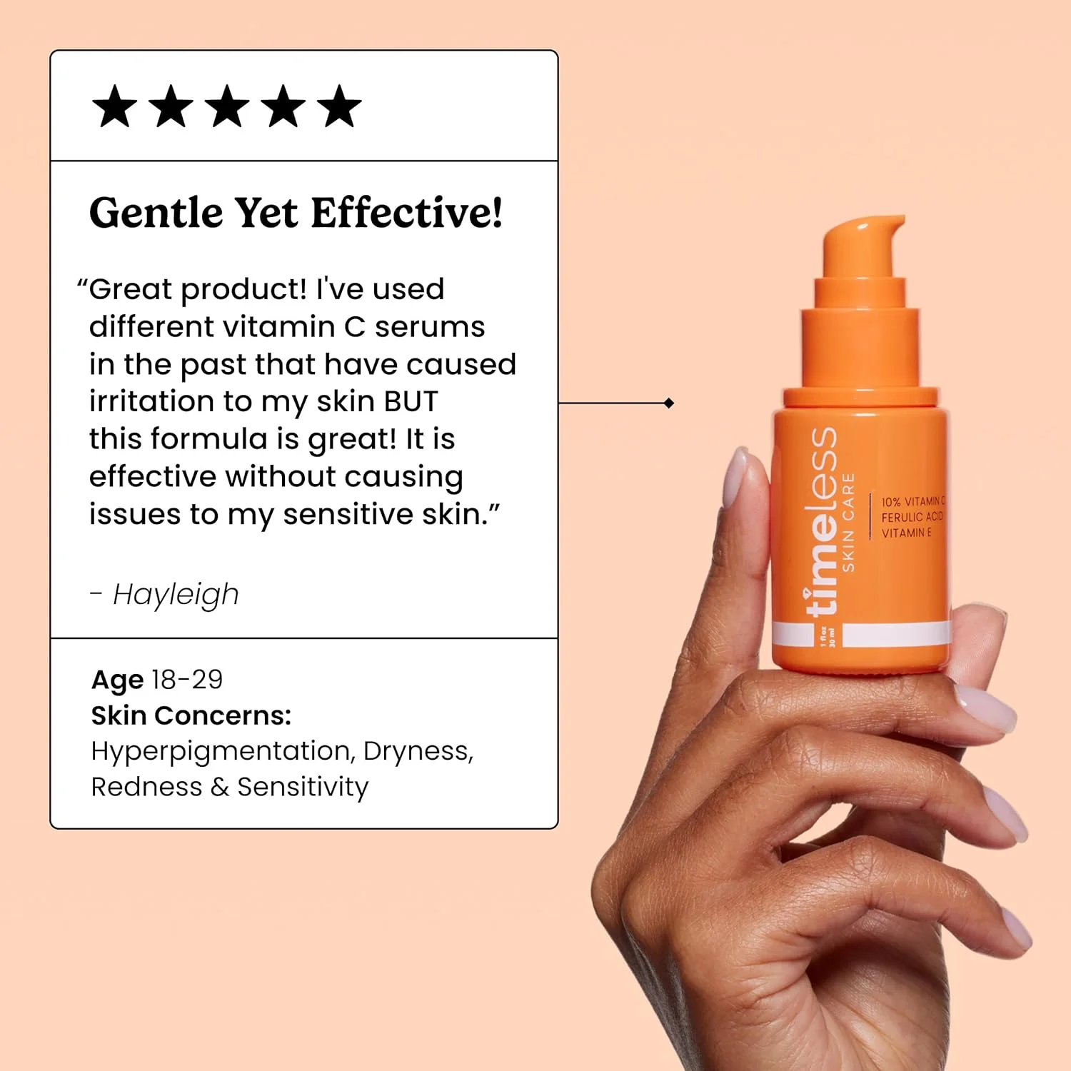 سرم روشن کننده پوست تایملس اسکین کر، شفاف سرم روشن کننده پوست تایملس اسکین کر، شفاف