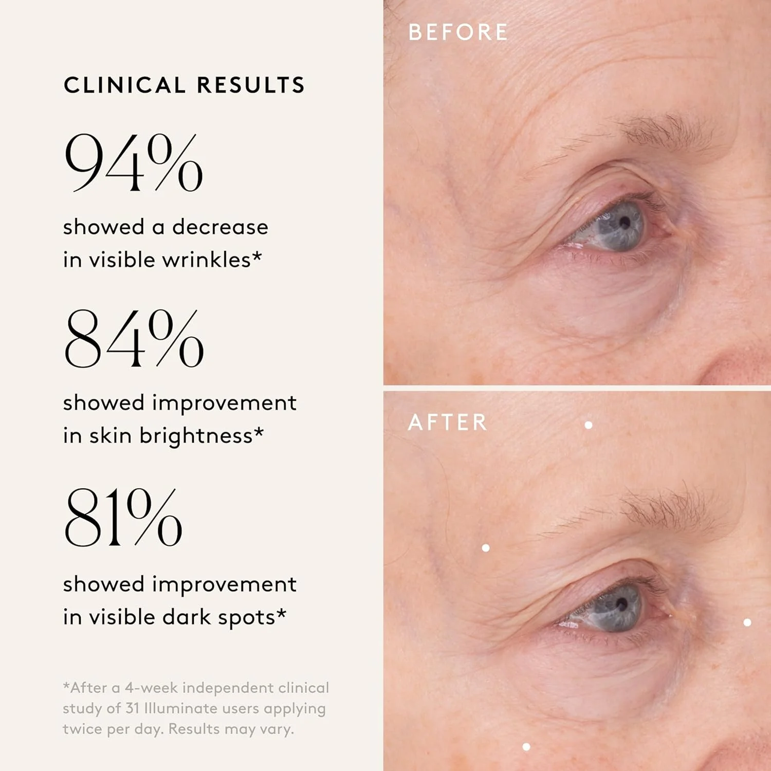 سرم صورت درخشان کننده و متعادل کننده پوست | حاوی اسید هیالورونیک، ویتامین C، باکوچیول | ارگانیک، گیاهی و مشتق شده از مواد طبیعی | مناسب برای پوست بالغ، لک های قابل مشاهده و چین و چروک (30 میلی لیتر)