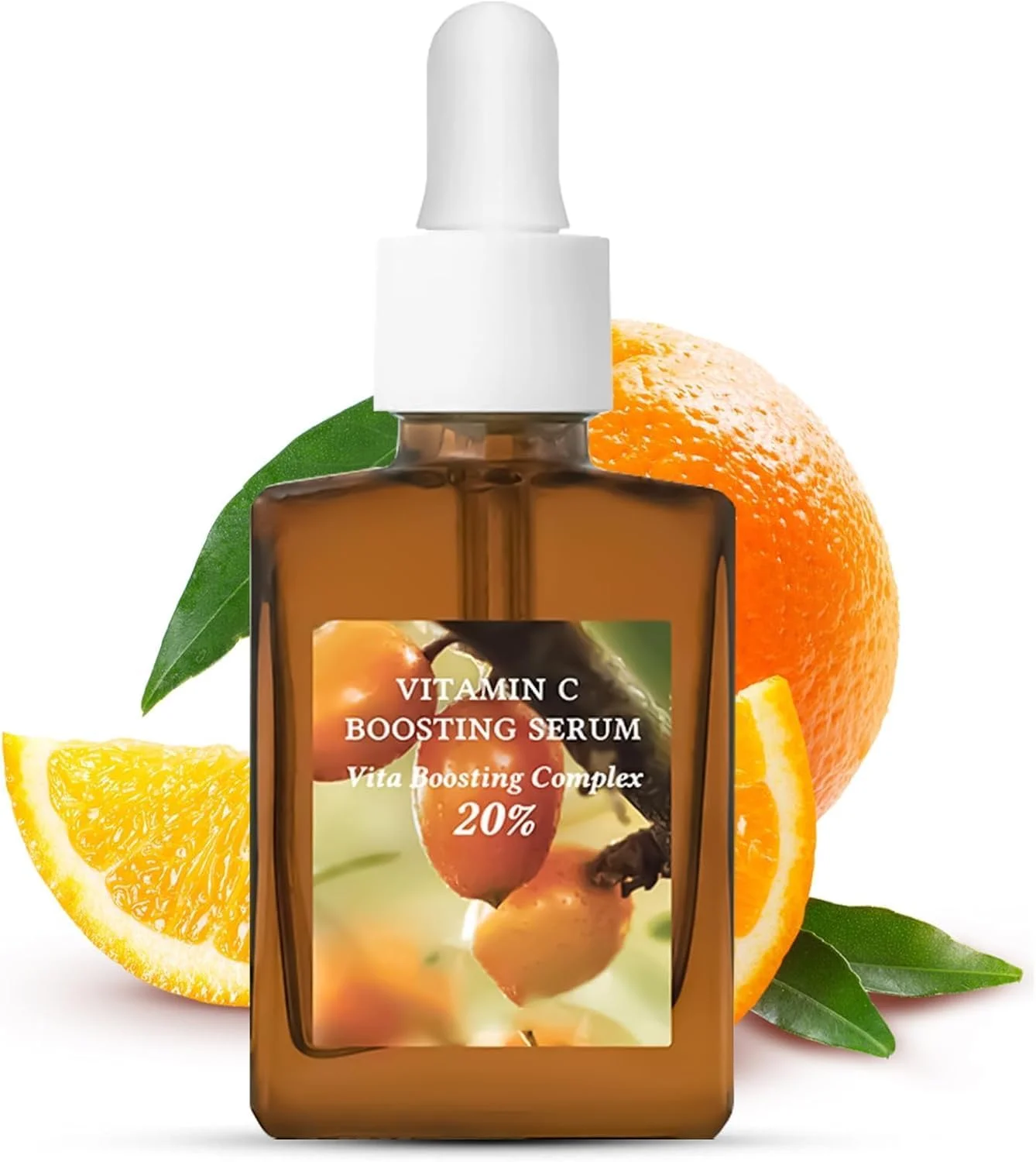 سرم تقویت کننده ویتامین C، سرم روشن کننده و اصلاح کننده لک های تیره صورت - ضد پیری، اصلاح کننده لک های تیره، درمان هایپرپیگمنتیشن، فرمول آبرسان و سفت کننده برای پوست درخشان