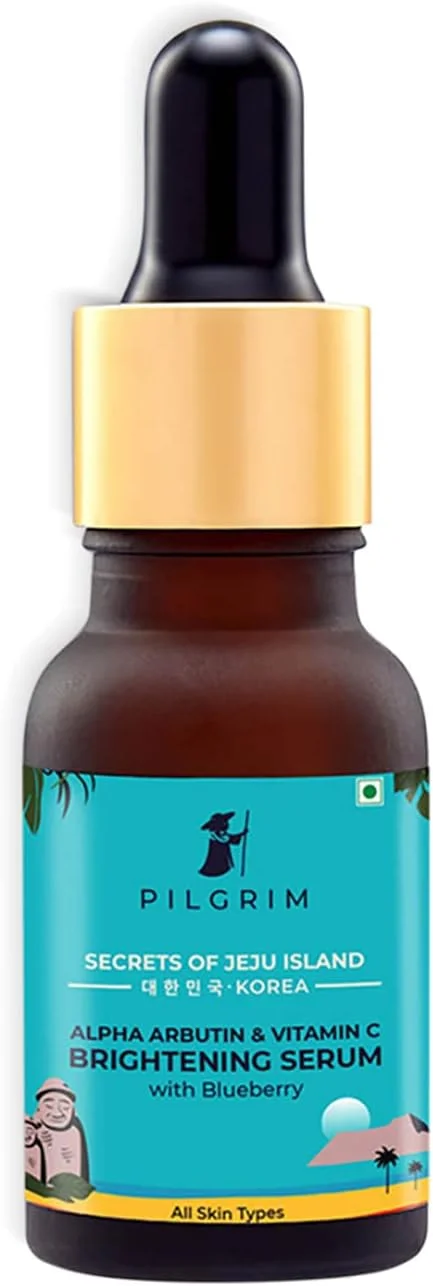 سرم روشن کننده پوست صورت حاوی آلفا آربوتین و ویتامین C پایلگریم 5 میلی لیتر (نمونه)