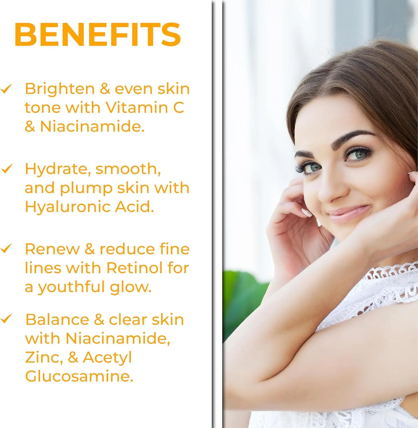 مجموعه سرم ضد پیری چهارتایی نچرالز جادول (هر کدام 30 میلی لیتر) | ویتامین C، رتینول، نیاسینامید و اسید هیالورونیک | افزایش درخشندگی، مبارزه با پیری، آبرسانی، افزایش شفافیت پوست و مرطوب کننده پوست