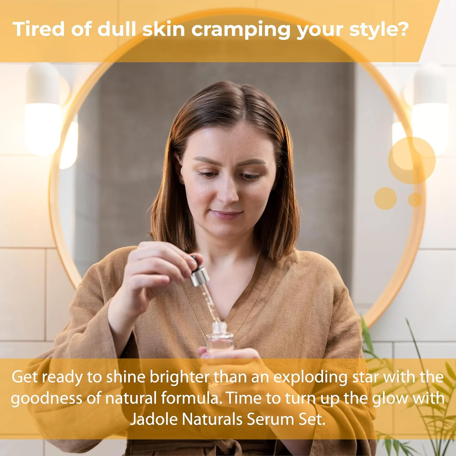 مجموعه سرم ضد پیری چهارتایی نچرالز جادول (هر کدام 30 میلی لیتر) | ویتامین C، رتینول، نیاسینامید و اسید هیالورونیک | افزایش درخشندگی، مبارزه با پیری، آبرسانی، افزایش شفافیت پوست و مرطوب کننده پوست