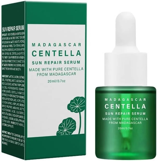 سرم صورت سنتلا، ضد پیری، غنی از ویتامین C، تقویت کننده کلاژن و آبرسان برای بانوان