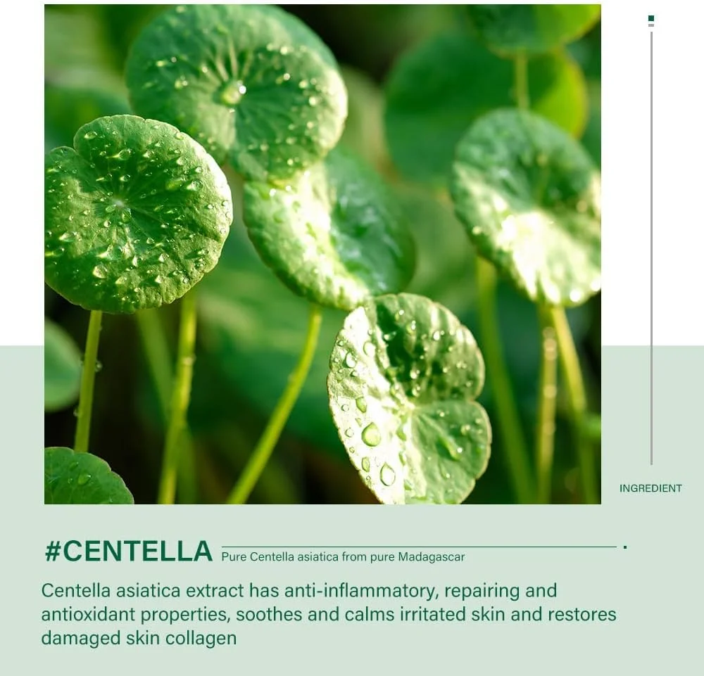 سرم صورت سنتلا، ضد پیری، غنی از ویتامین C، تقویت کننده کلاژن و آبرسان برای بانوان